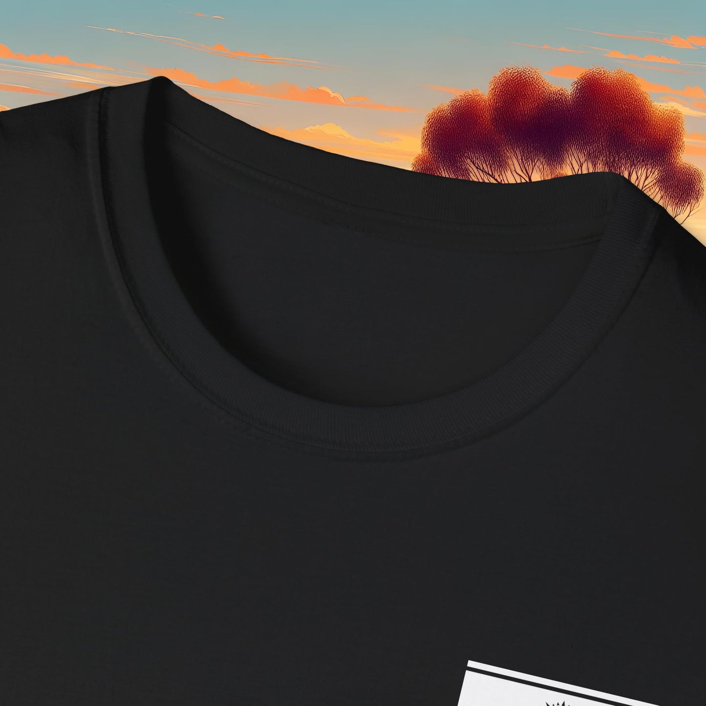 Live Export Keep the Sheep Black & White Unisex Softstyle T-Shirt