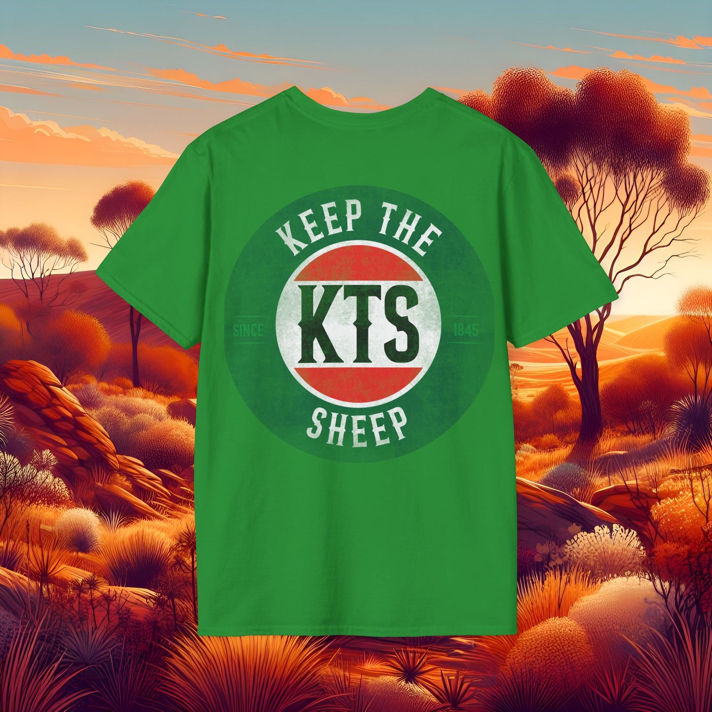 Keep the Sheep #keepthesheep Unisex Softstyle T-Shirt - Bold Graphic Tee for Keep the Sheep movement