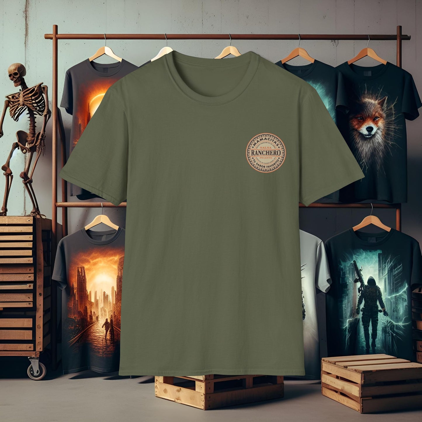 Country Customs 9 Unisex Softstyle T-Shirt