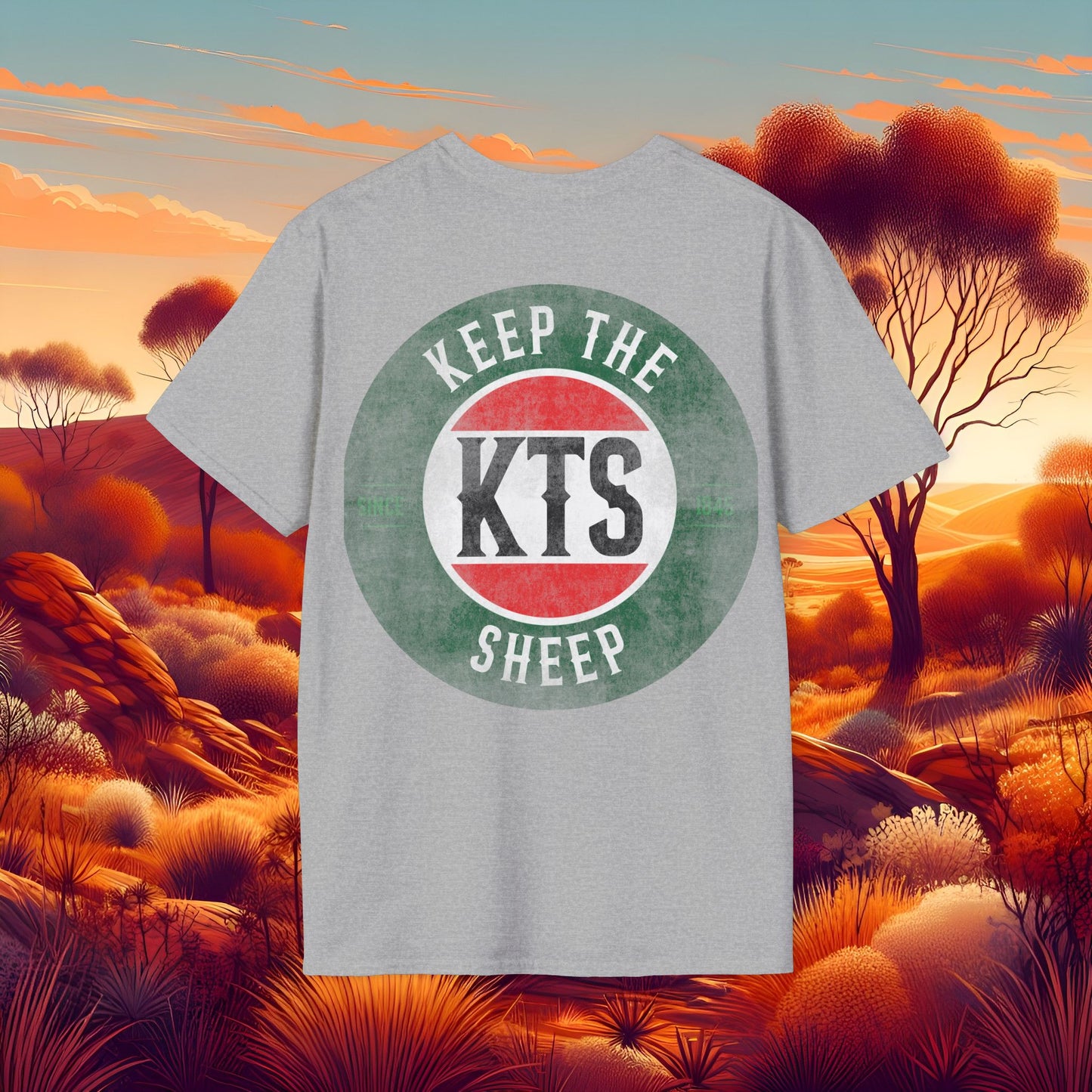 Keep the Sheep #keepthesheep Unisex Softstyle T-Shirt - Bold Graphic Tee for Keep the Sheep movement