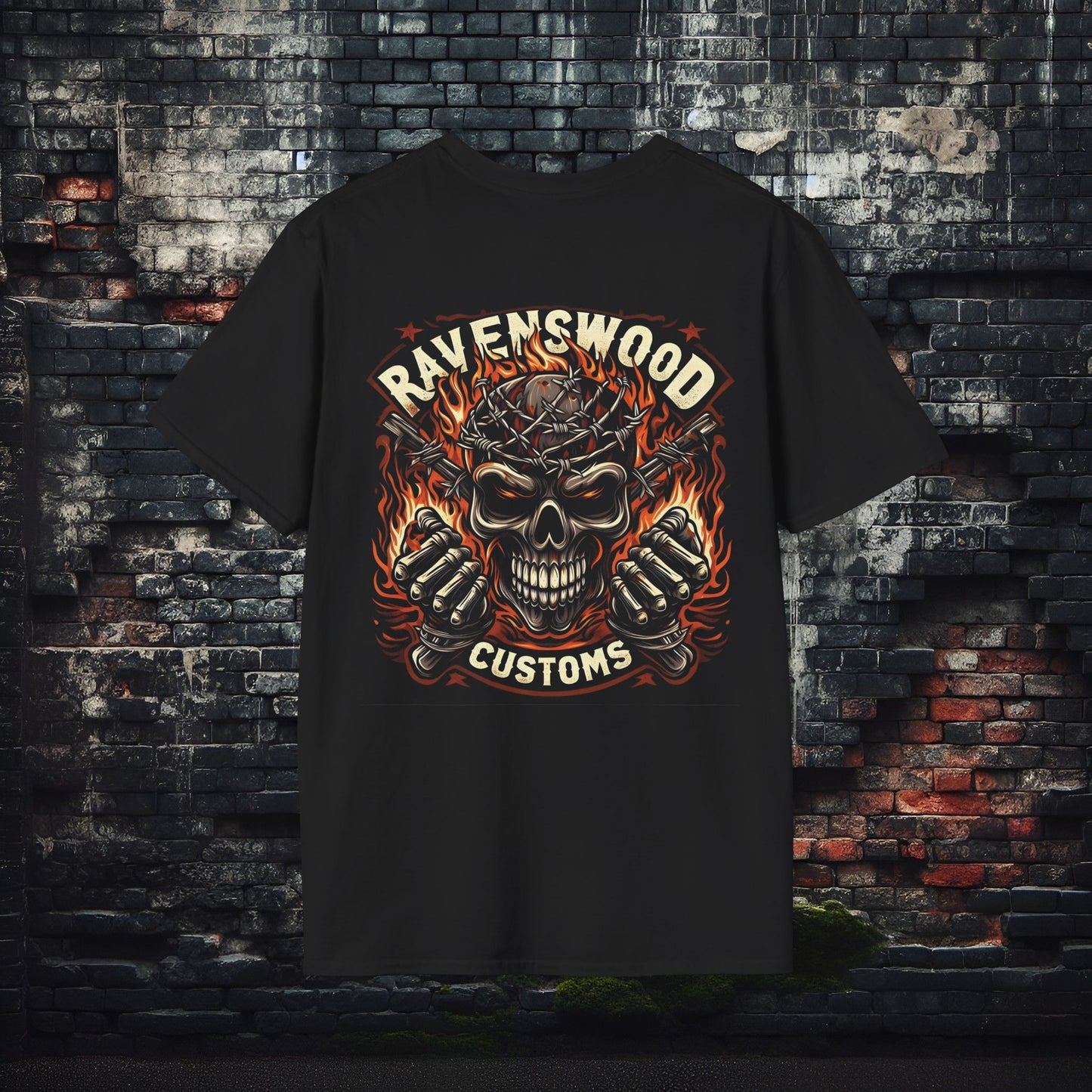 RC Skull 4 Unisex Softstyle T-Shirt