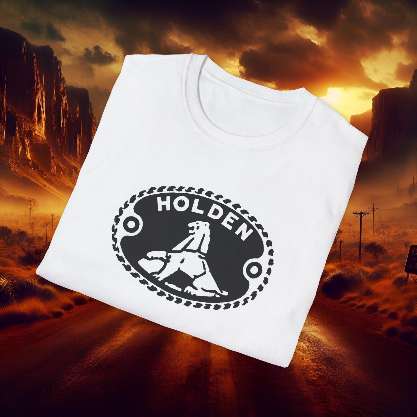 Vintage Holden Graphic T-Shirt, Classic Car Lover Tee, Unisex Softstyle Shirt, Gift for Mechanic, Retro Auto Apparel