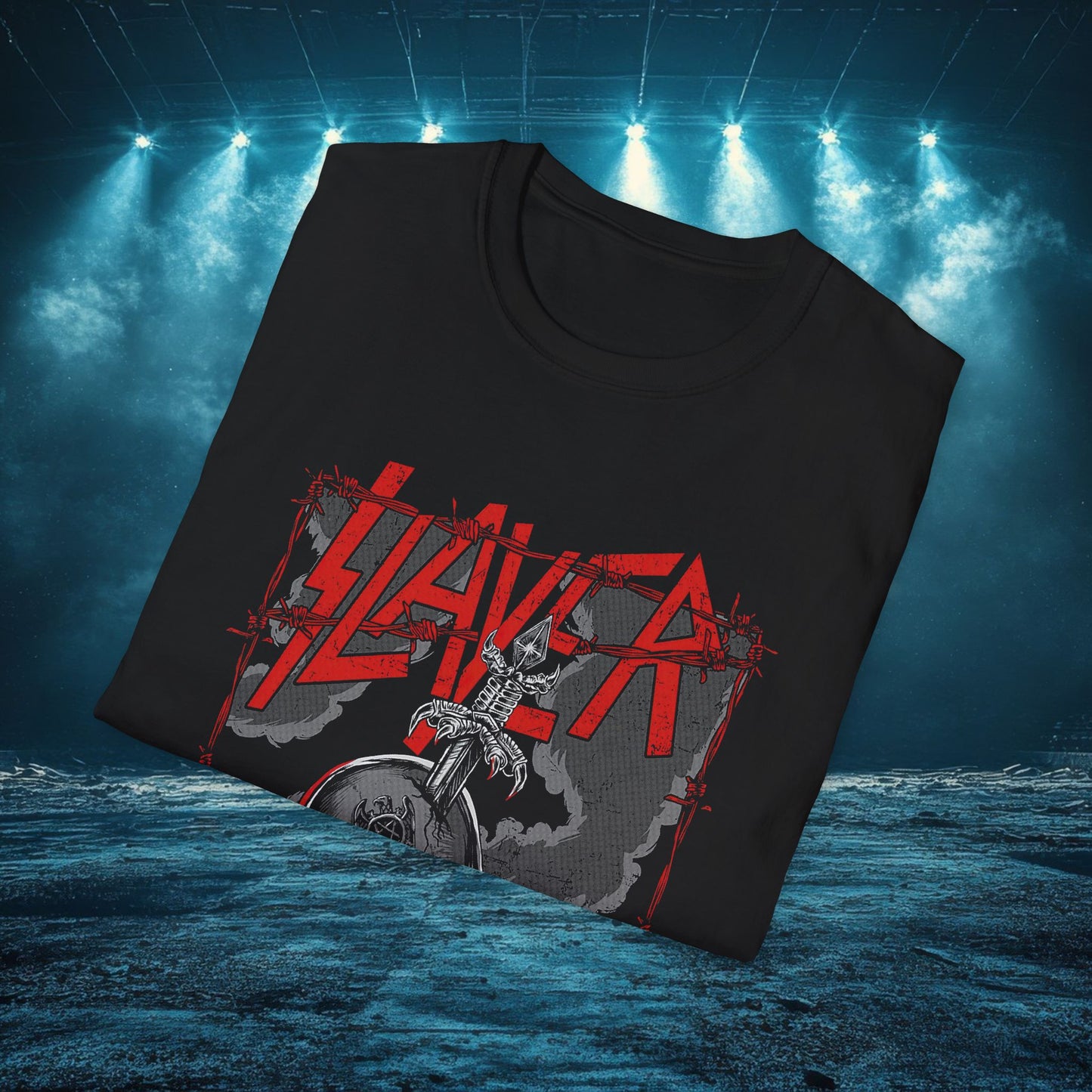 Metal Band Unisex Softstyle T-Shirt (Wings of Fire)