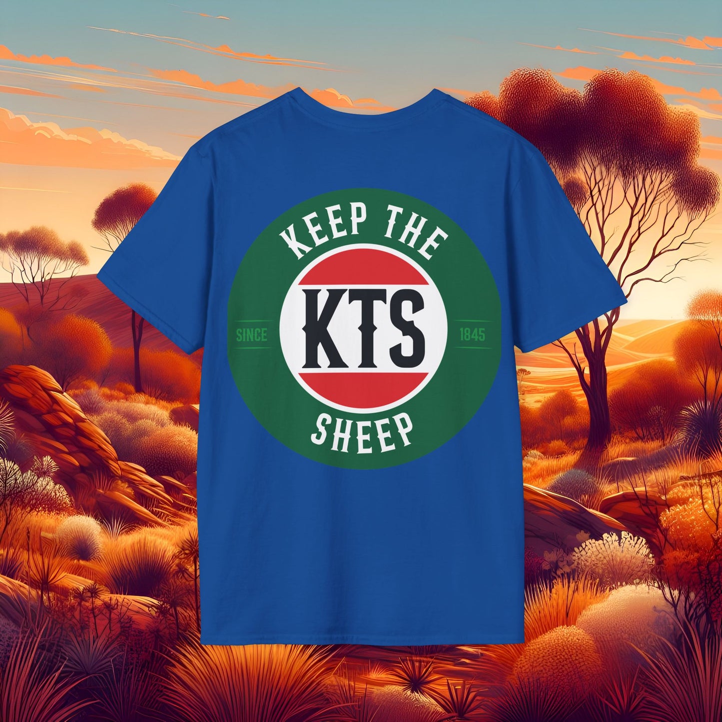 Keep the Sheep #keepthesheep Unisex Softstyle T-Shirt - Bold Graphic Tee for Keep the Sheep movement