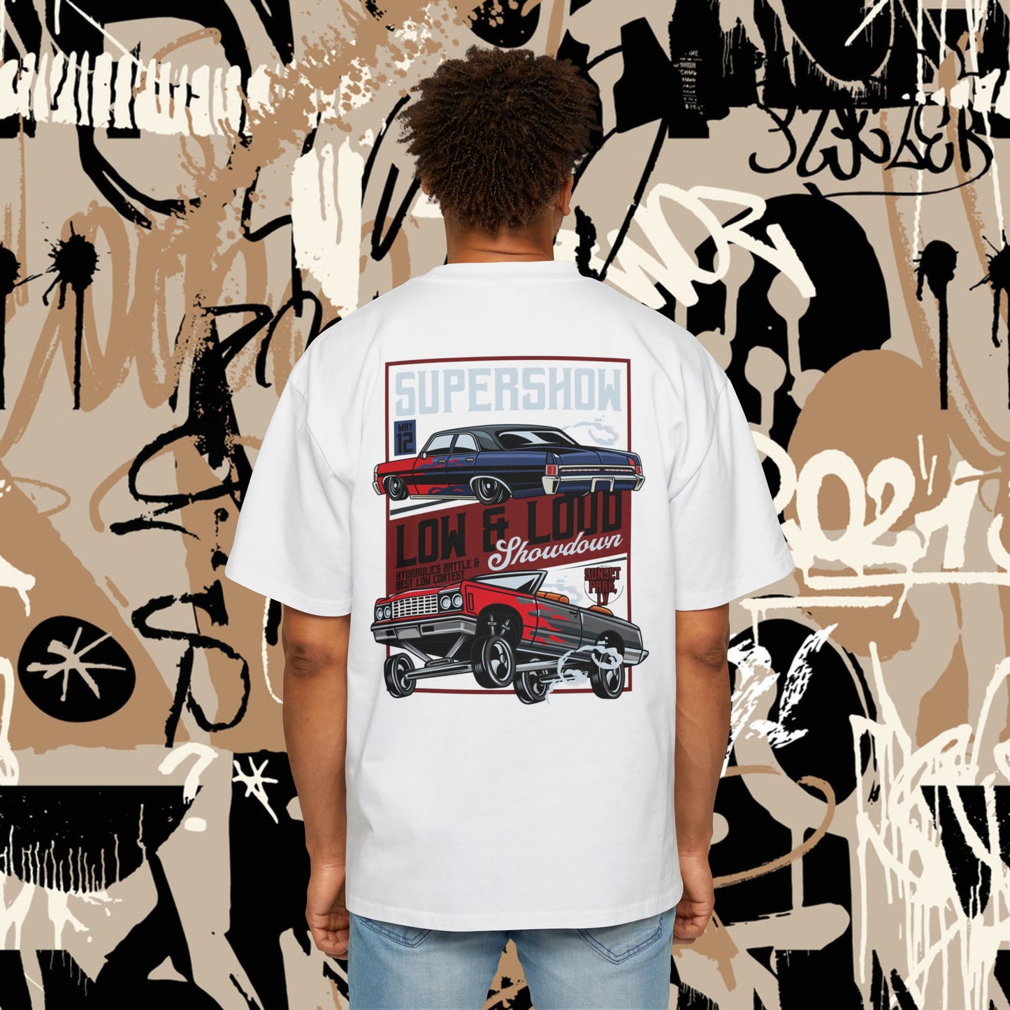 Supershow Men's Heavy Oversized Tee