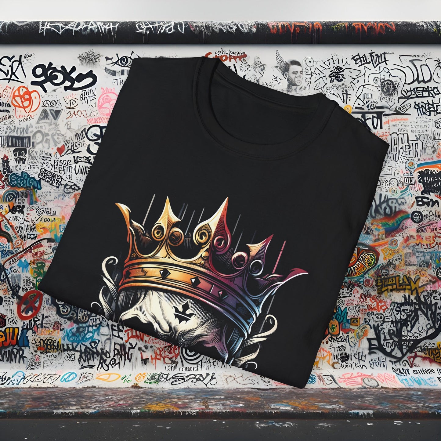RC King Skullz Streetwear 4 Unisex Softstyle T-Shirt