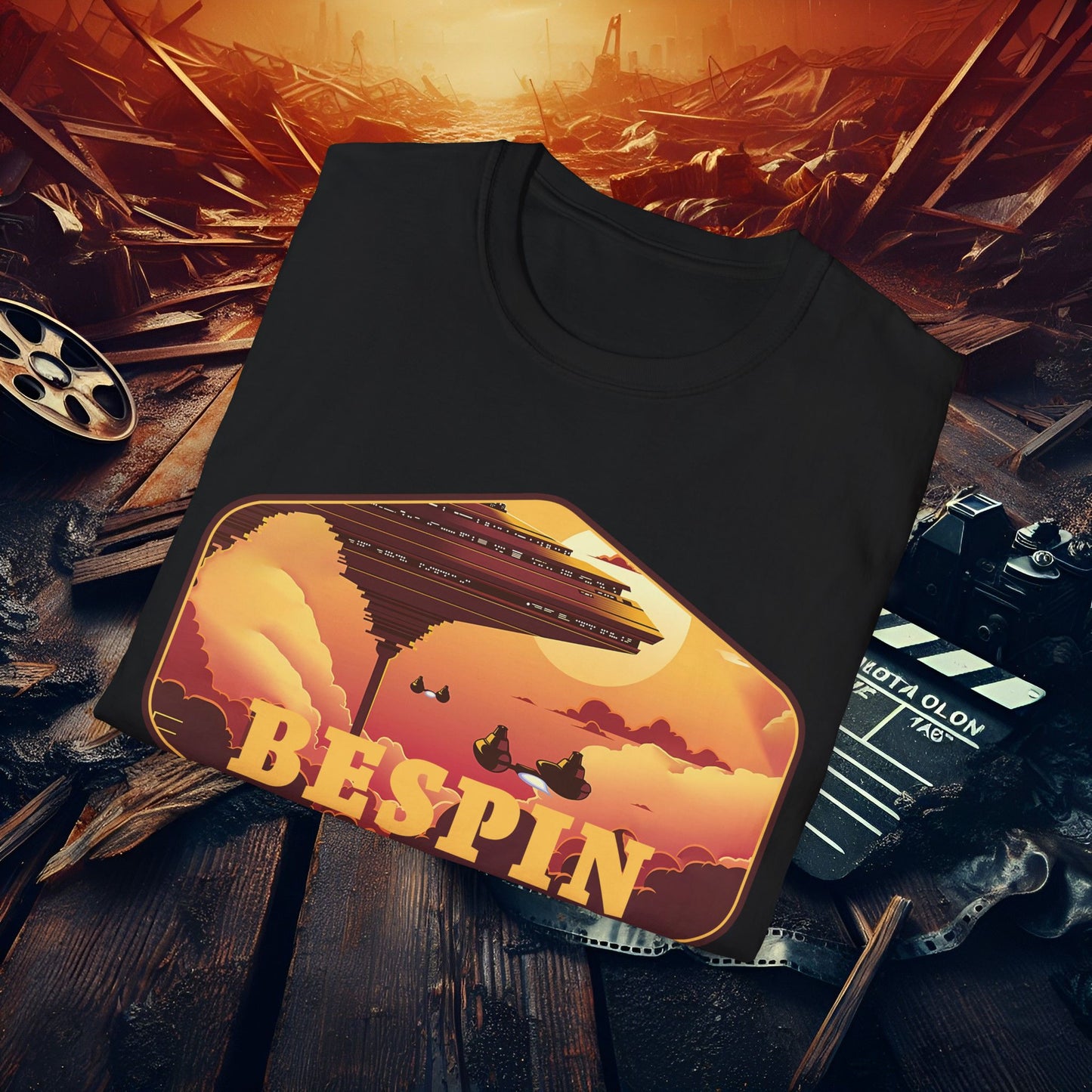 Bespin Cloud City T-Shirt | Fan Apparel, Unisex Graphic Tee, Sci-Fi Gift, Geeky Fashion, Adventure Shirt
