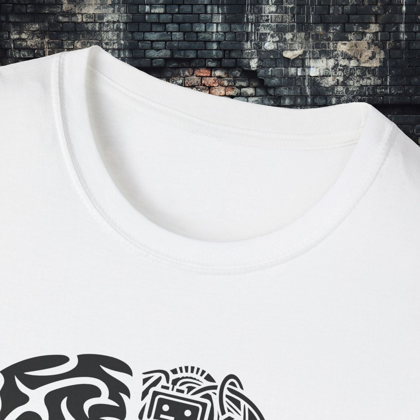 Brain Mech Unisex Softstyle T-Shirt