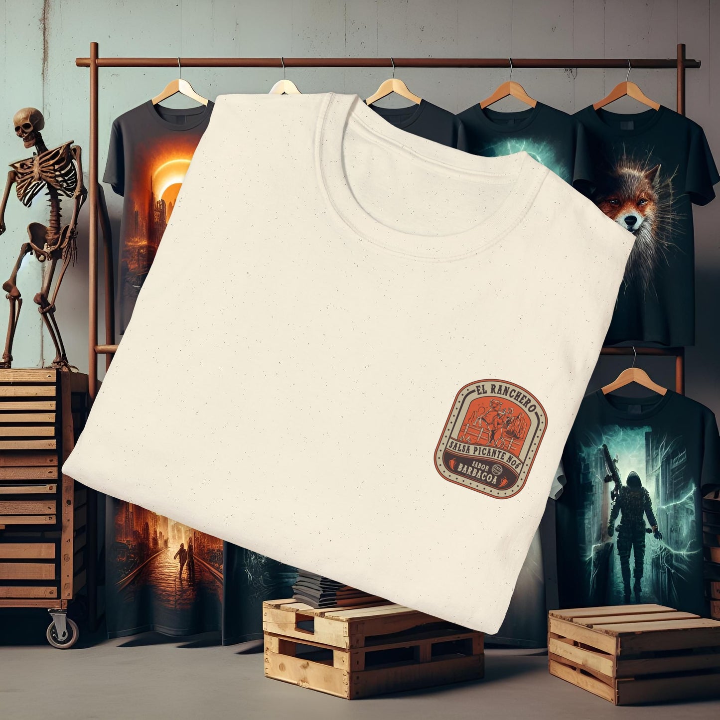 Country Customs 6 Unisex Softstyle T-Shirt