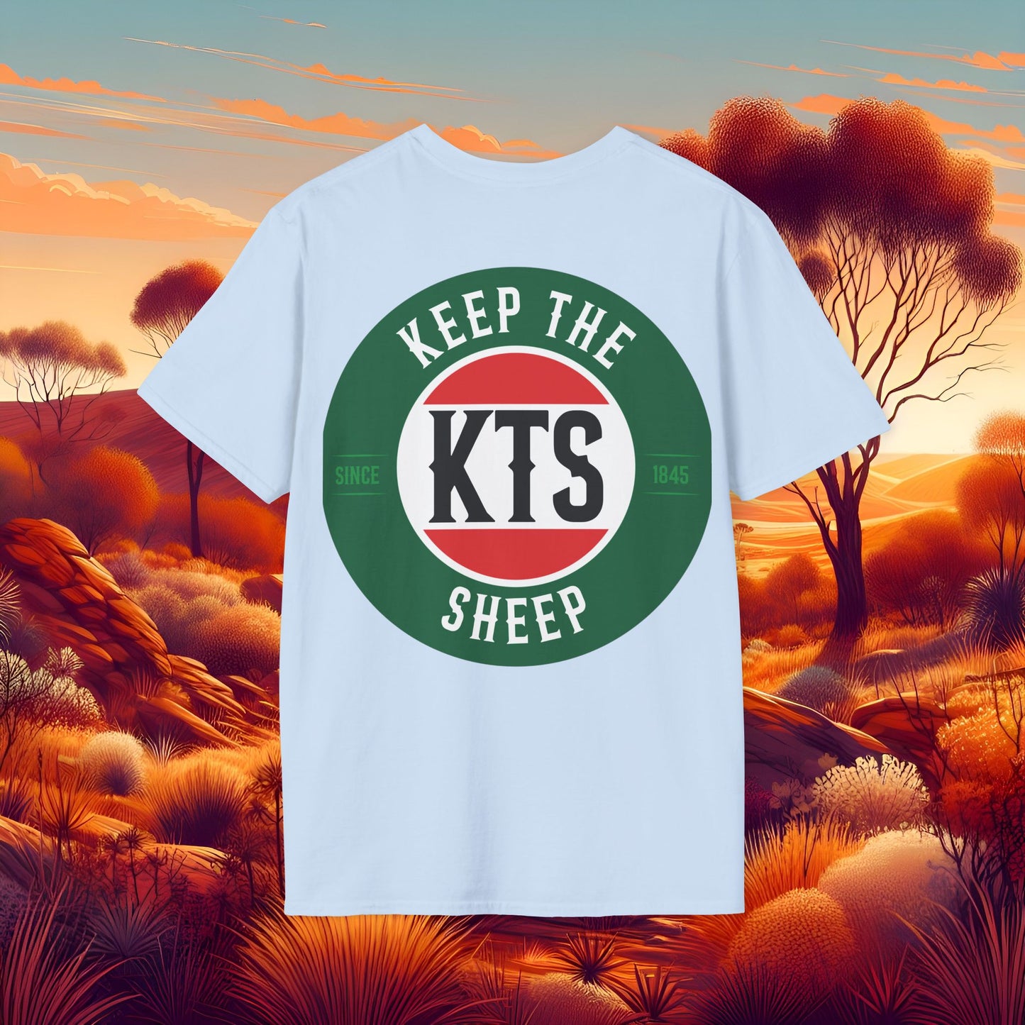 Keep the Sheep #keepthesheep Unisex Softstyle T-Shirt - Bold Graphic Tee for Keep the Sheep movement