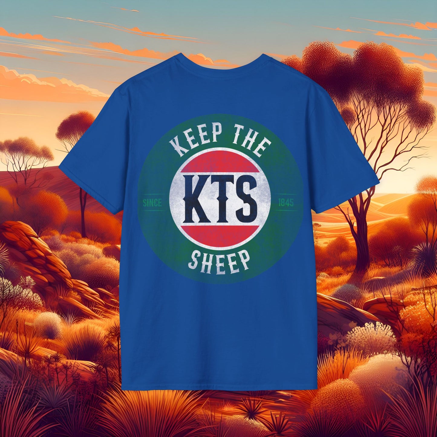 Keep the Sheep #keepthesheep Unisex Softstyle T-Shirt - Bold Graphic Tee for Keep the Sheep movement