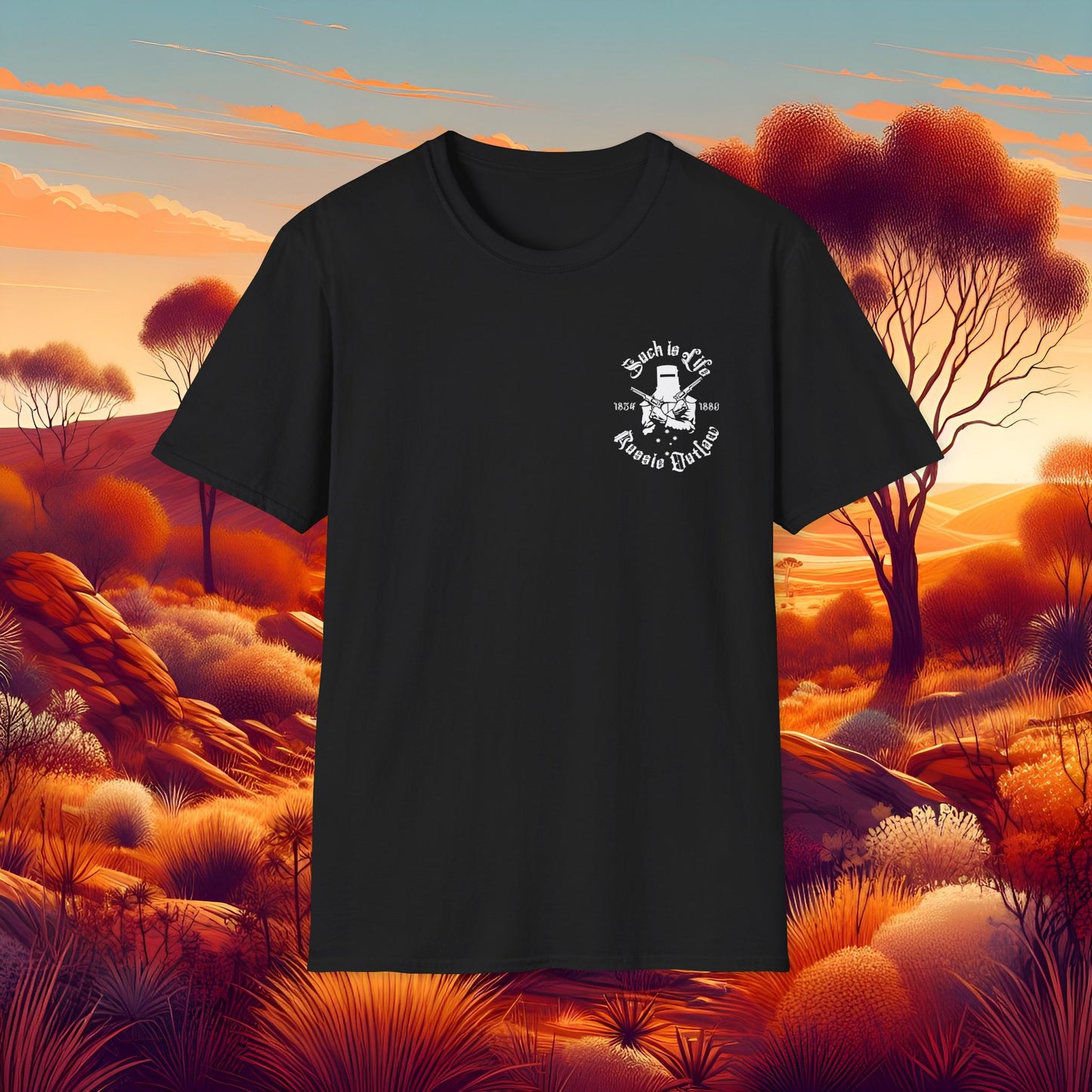 Such is Life Aussie Outlaw T-Shirt - 'Such is Life' Graphic Tee for Free Spirits