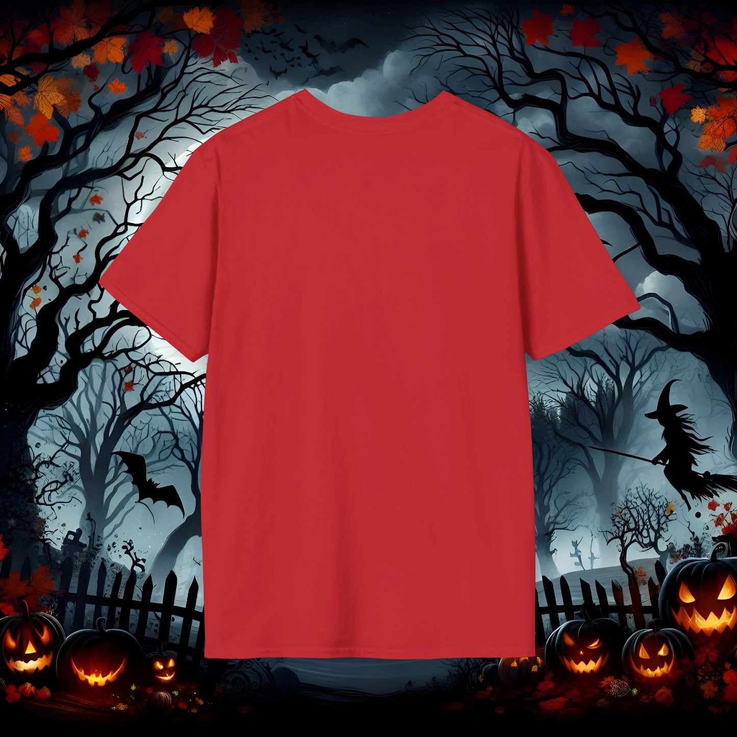 Haunted House Unisex Softstyle T-Shirt