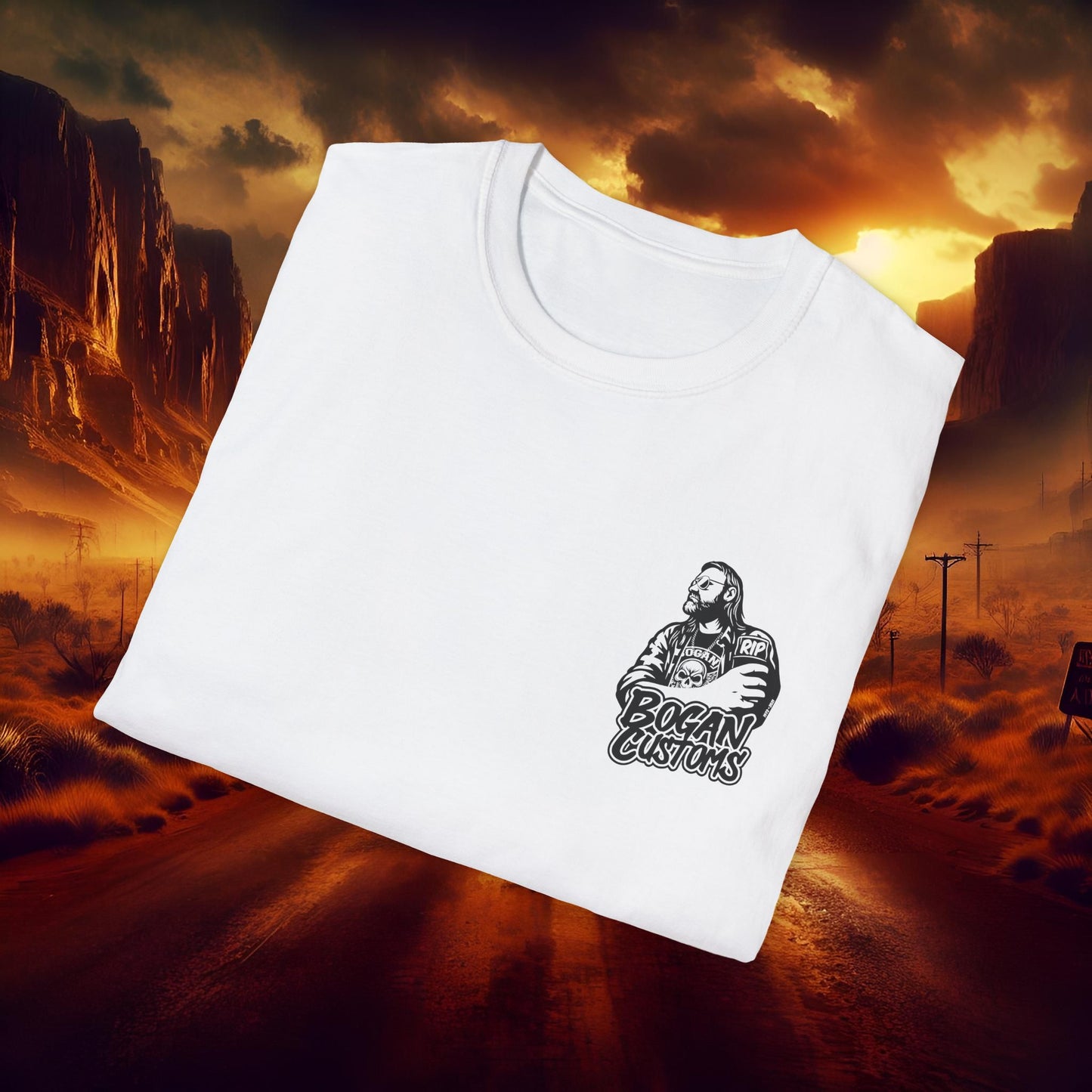 RIP Bogan Customs T-Shirt Graphic Tee