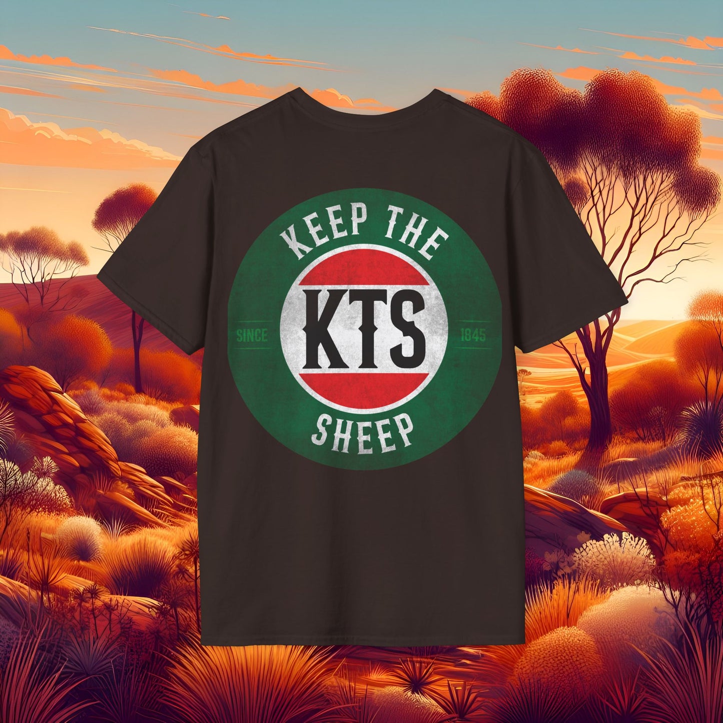 Keep the Sheep #keepthesheep Unisex Softstyle T-Shirt - Bold Graphic Tee for Keep the Sheep movement