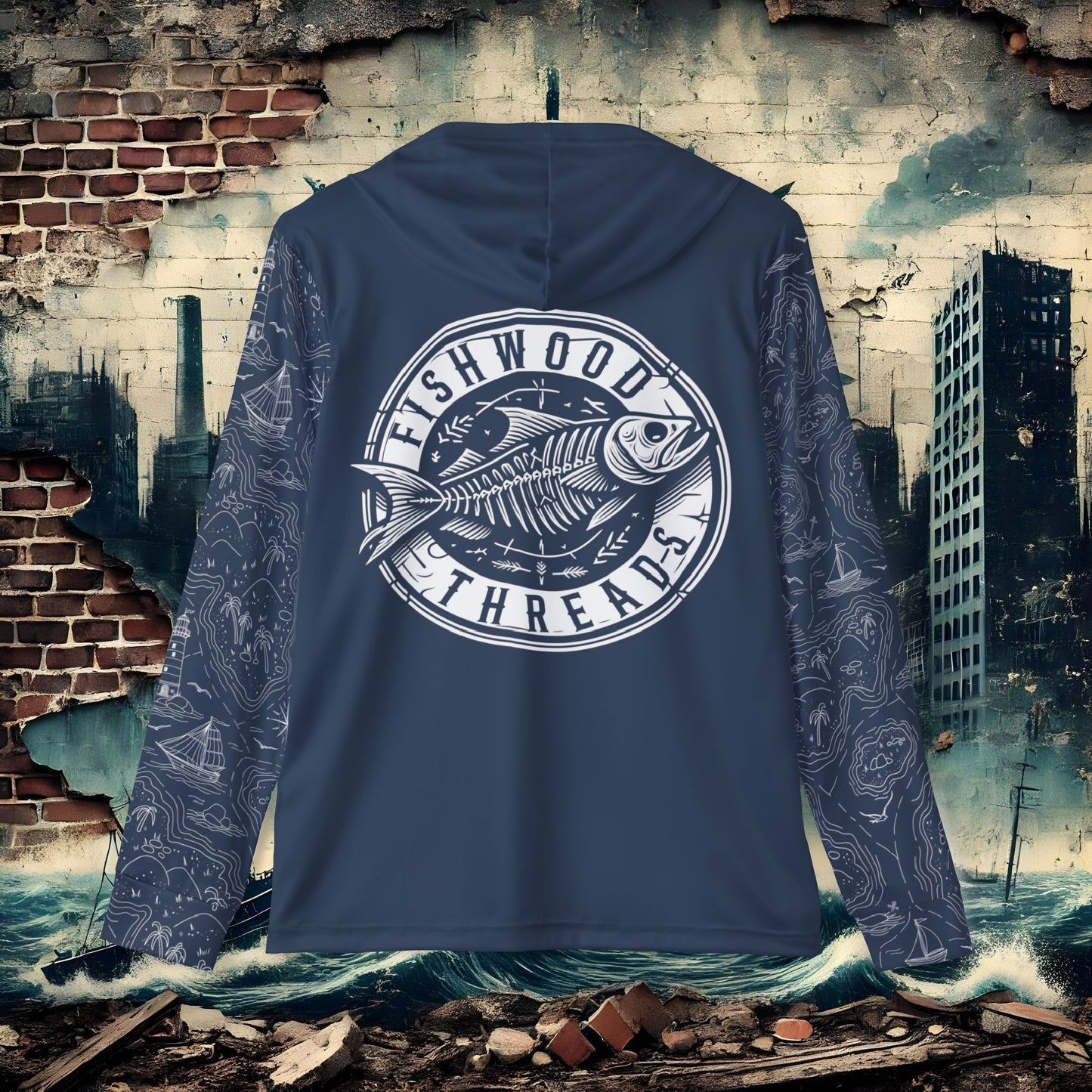 Fishwood Threads Sports Hoodie - Perfect for Outdoor Enthusiasts