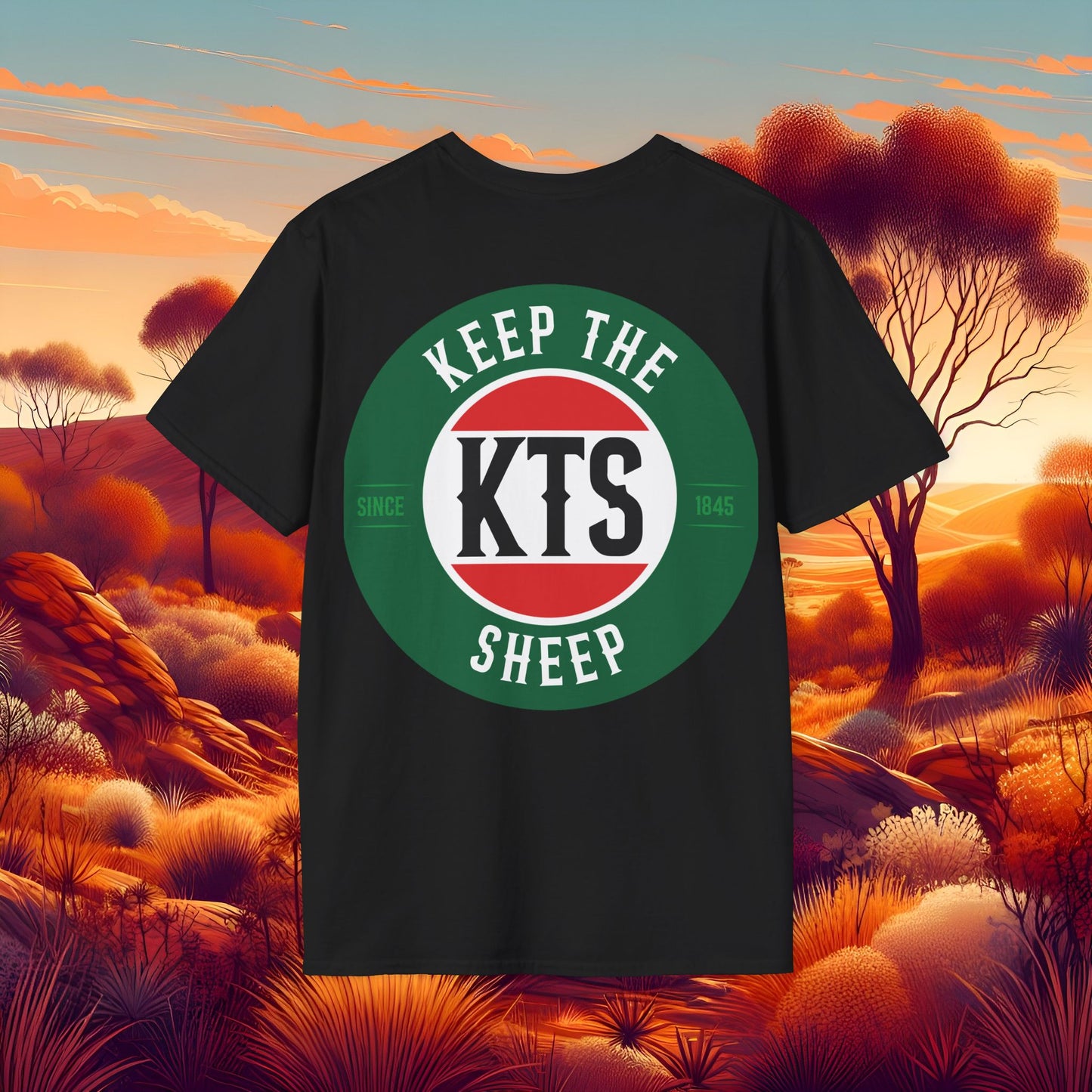 Keep the Sheep #keepthesheep Unisex Softstyle T-Shirt - Bold Graphic Tee for Keep the Sheep movement