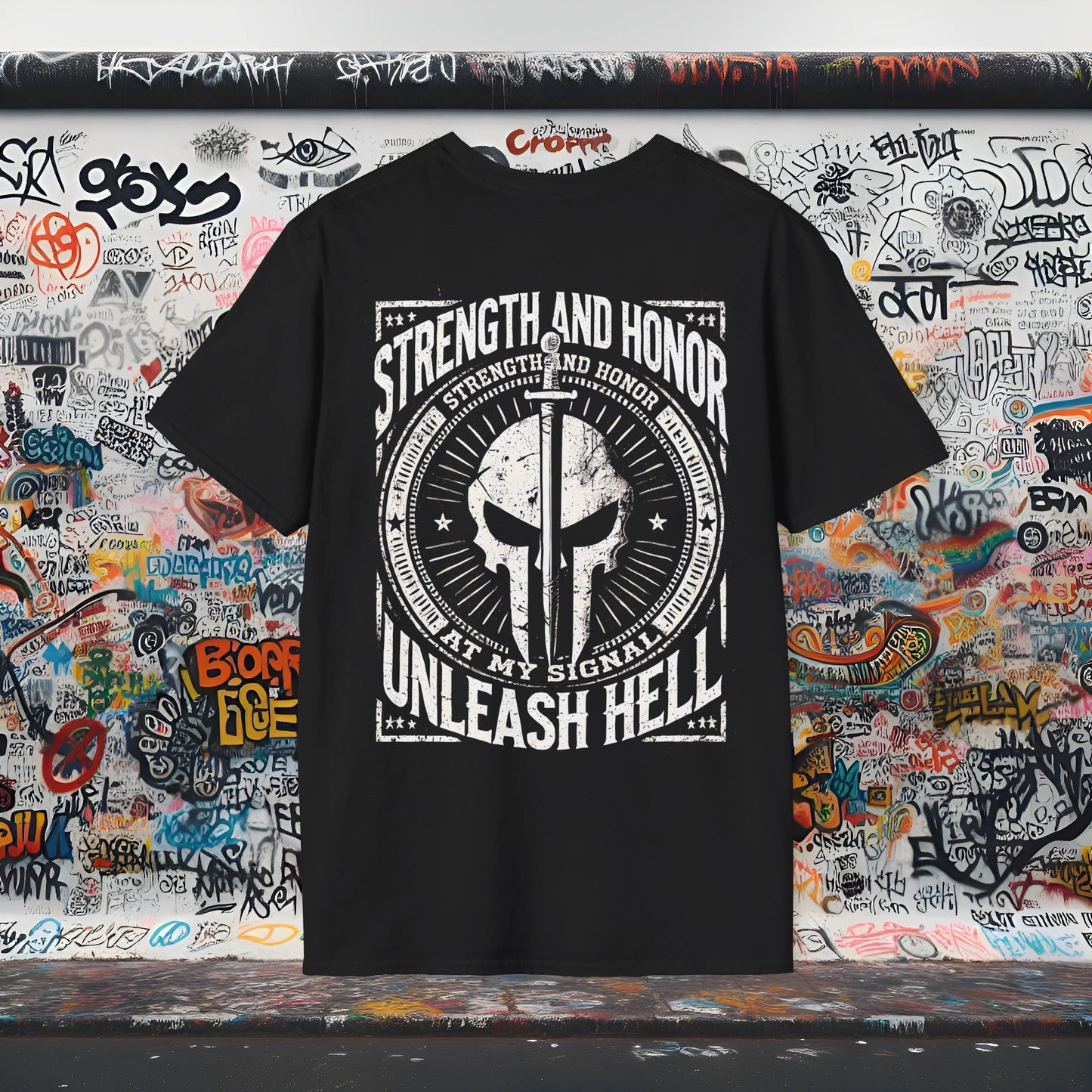Unleash Hell Unisex Softstyle T-Shirt