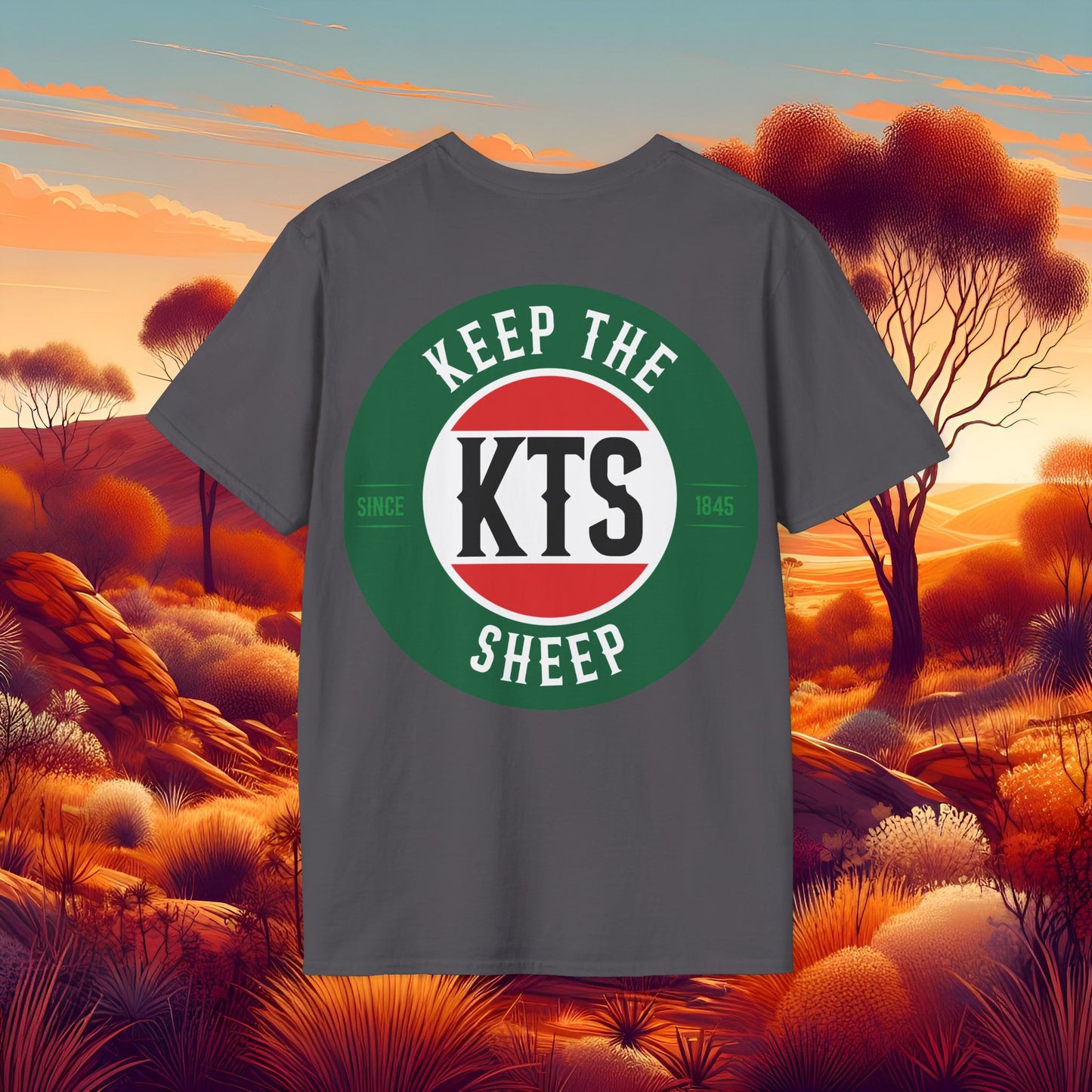 Keep the Sheep #keepthesheep Unisex Softstyle T-Shirt - Bold Graphic Tee for Keep the Sheep movement