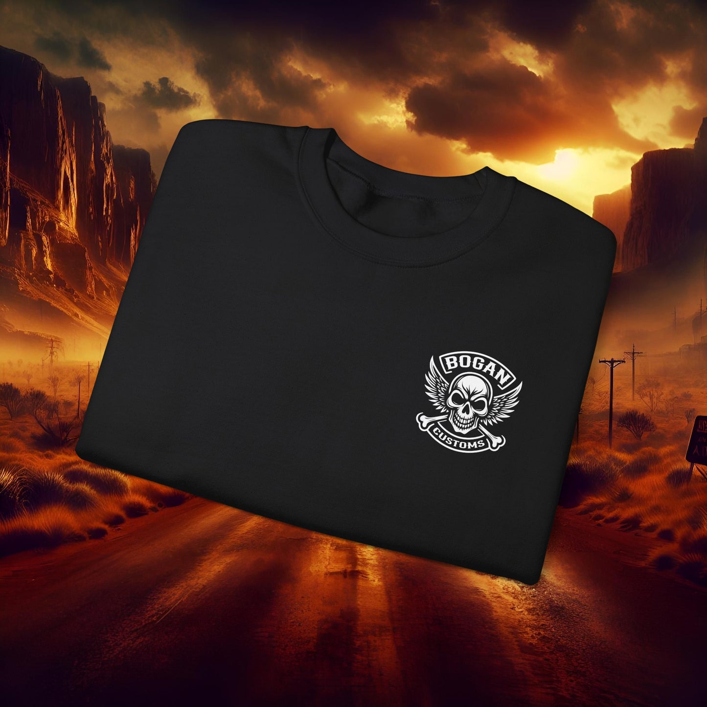 Bogan Customs 1 Unisex Heavy Blend™ Crewneck Sweatshirt