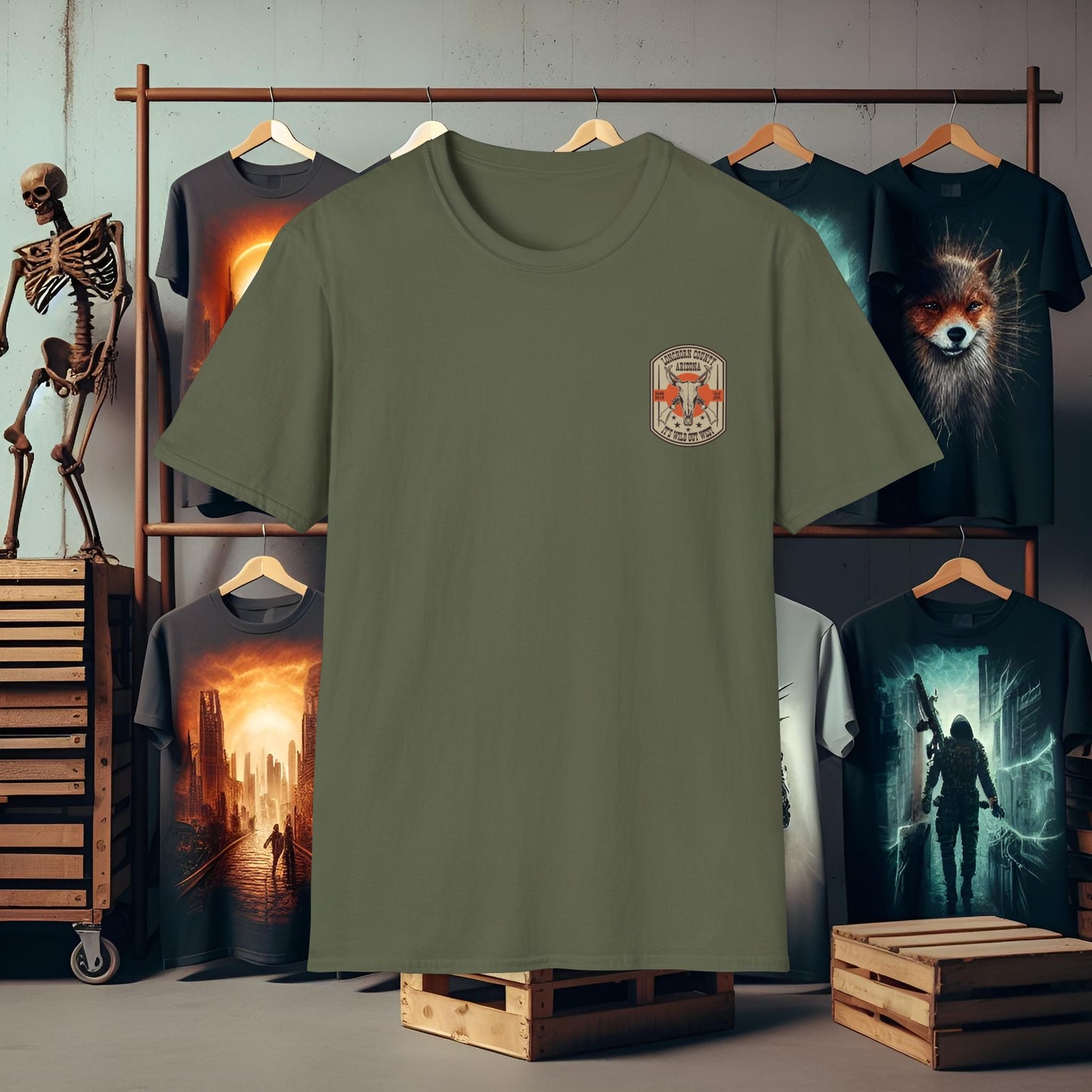 Country Customs 2 Unisex Softstyle T-Shirt