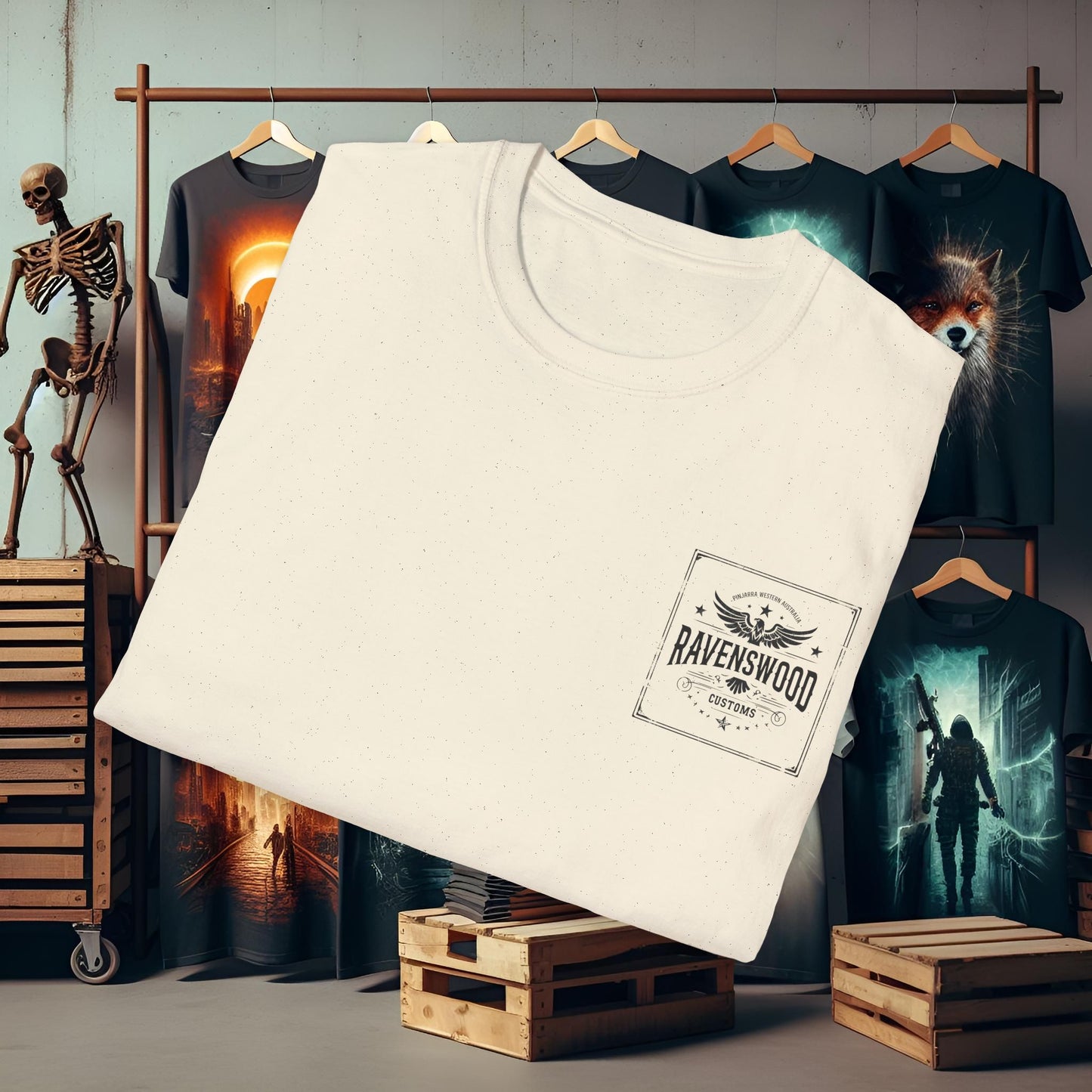 Ravenswood Customs Country 3 Unisex Softstyle T-Shirt