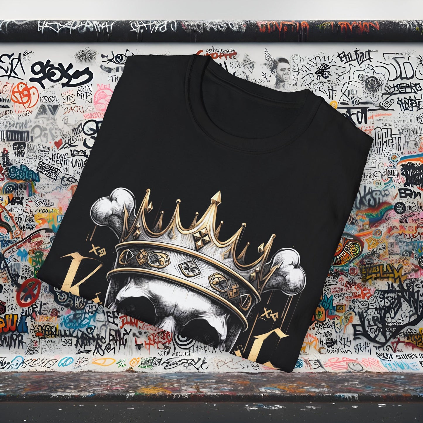 RC King Skullz Streetwear 3 Unisex Softstyle T-Shirt