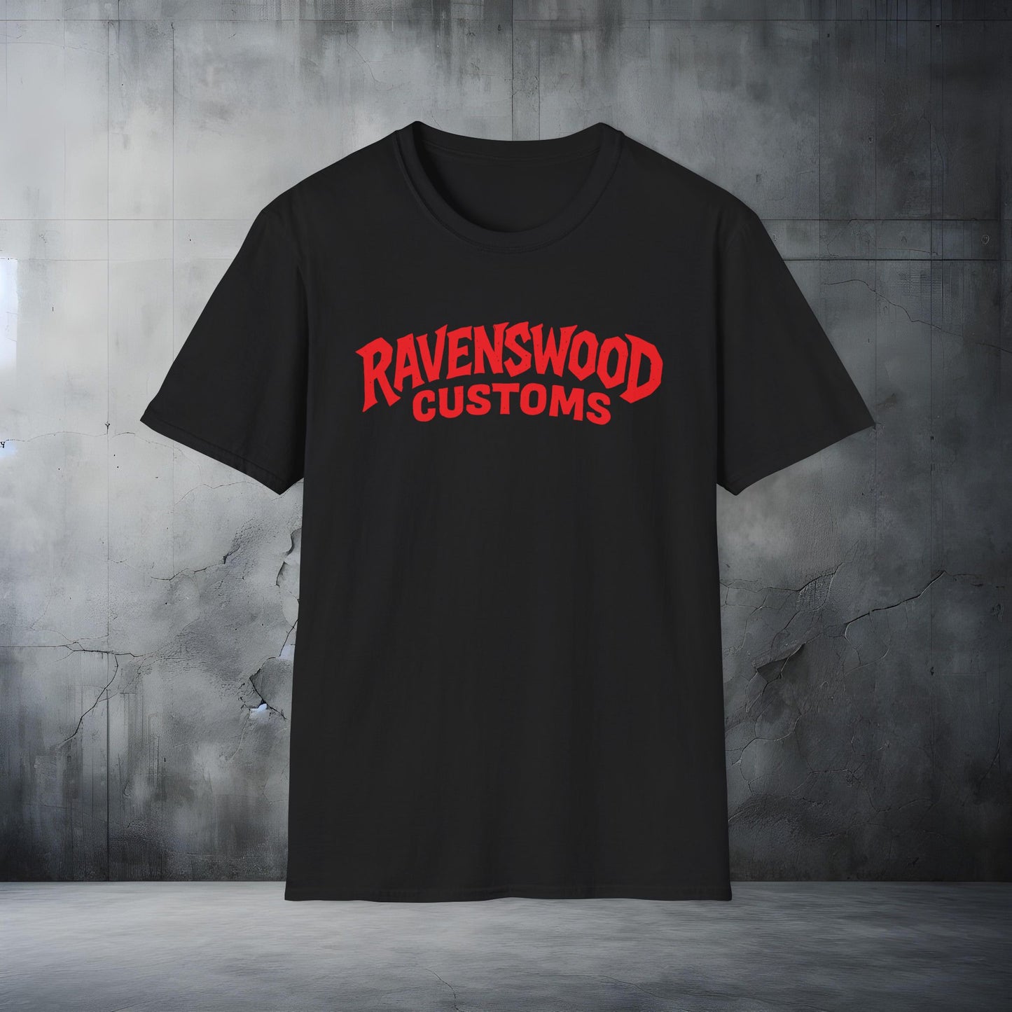 Ravenswood Customs Red Falcon PV T-Shirt, Unisex Graphic Tee, Automotive Apparel