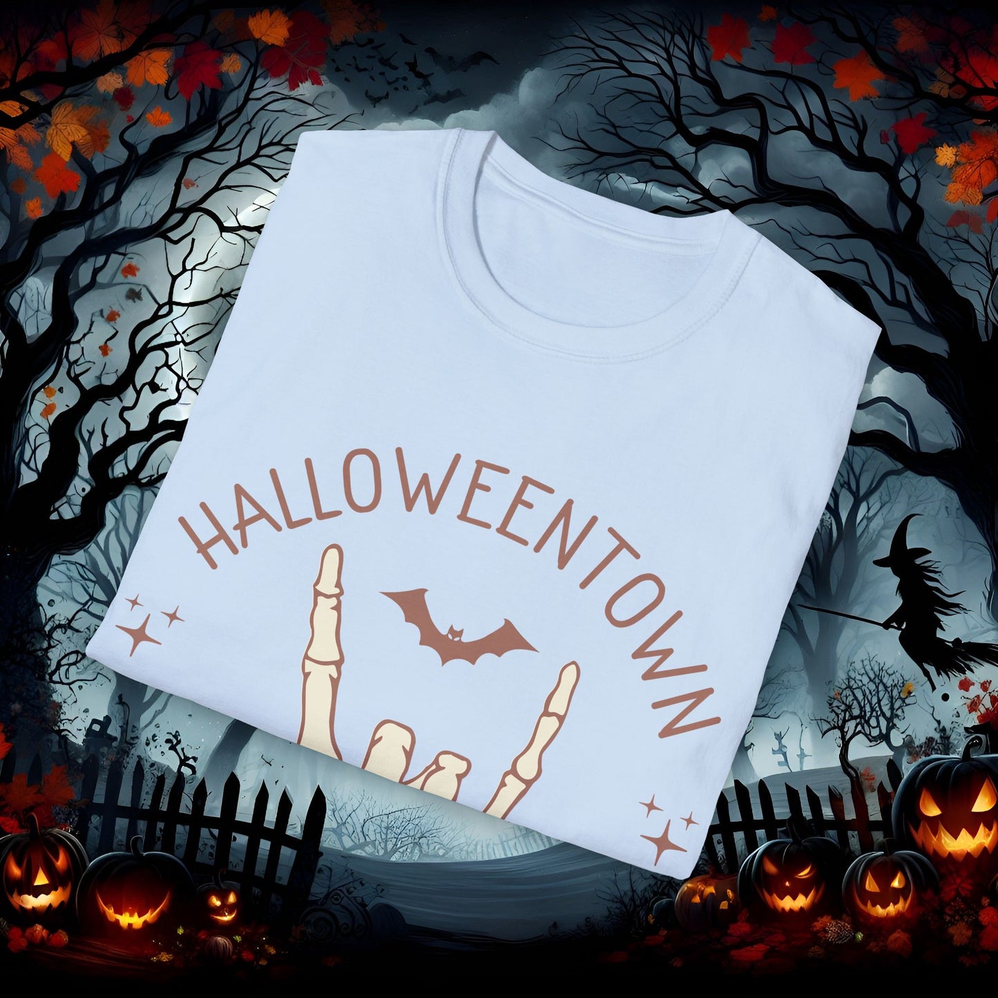 Halloween Town Unisex Softstyle T-Shirt