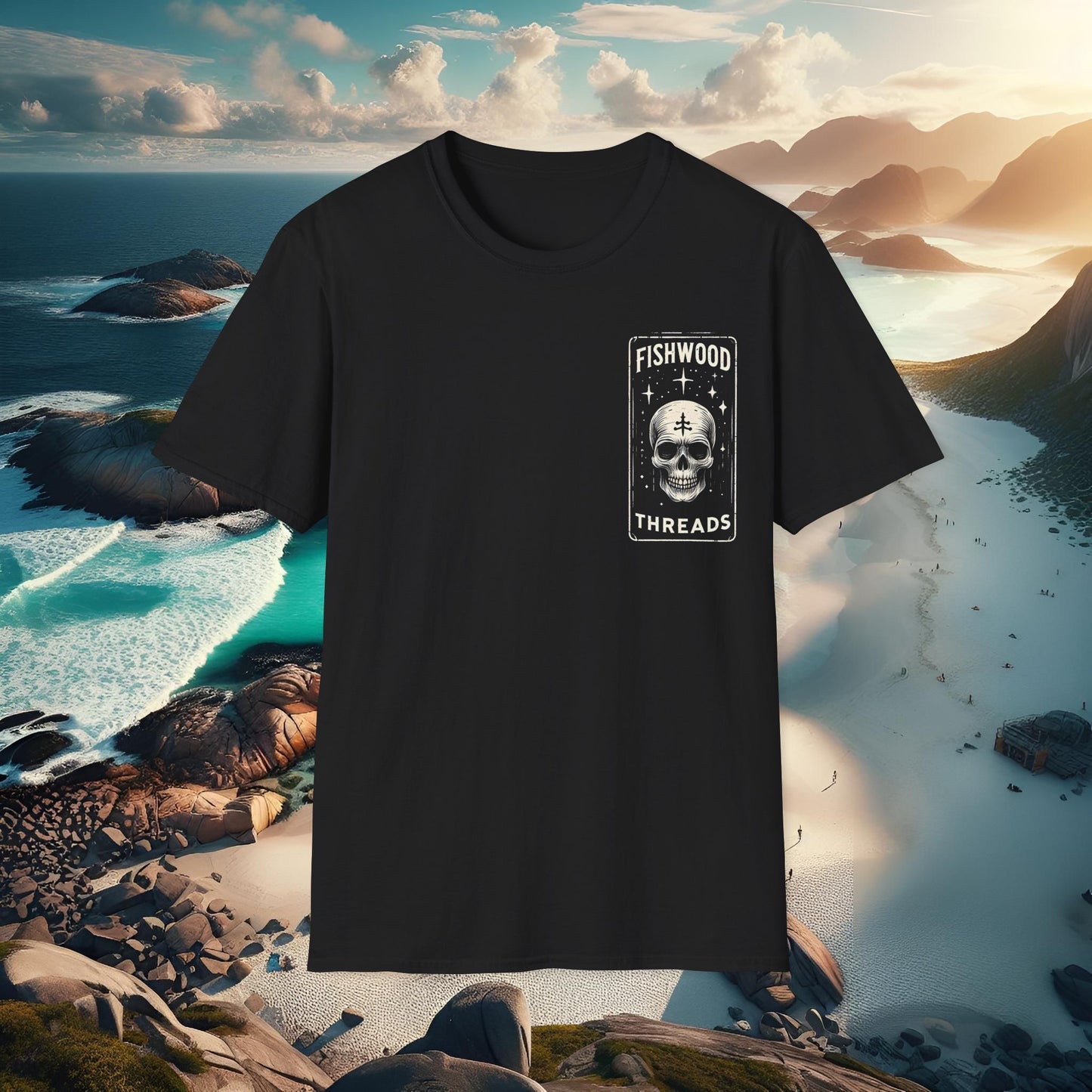 Fishwood Threads Bottle 4 Unisex Softstyle T-Shirt