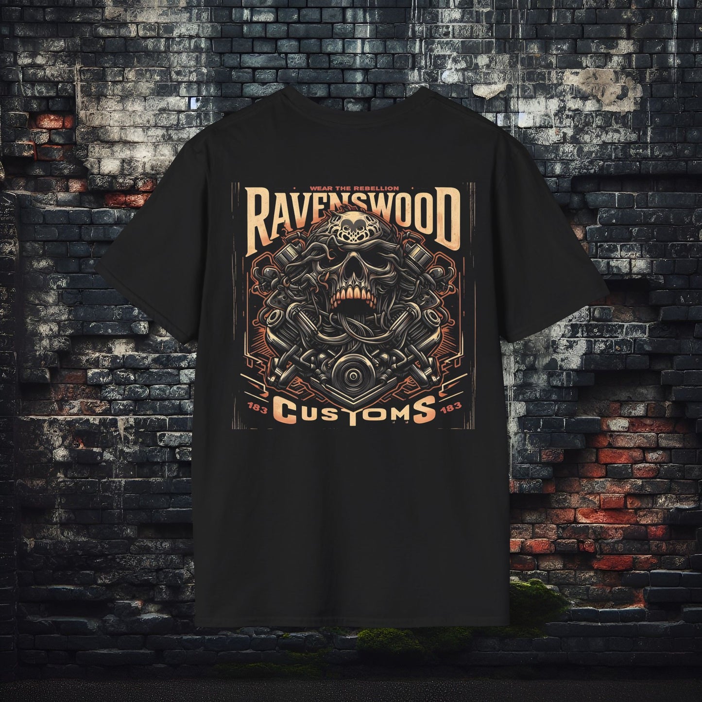 RC Skull 2 Unisex Softstyle T-Shirt