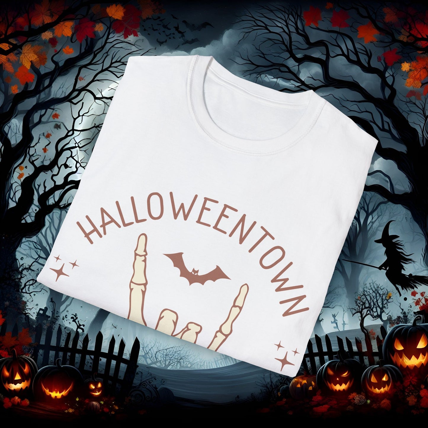 Halloween Town Unisex Softstyle T-Shirt