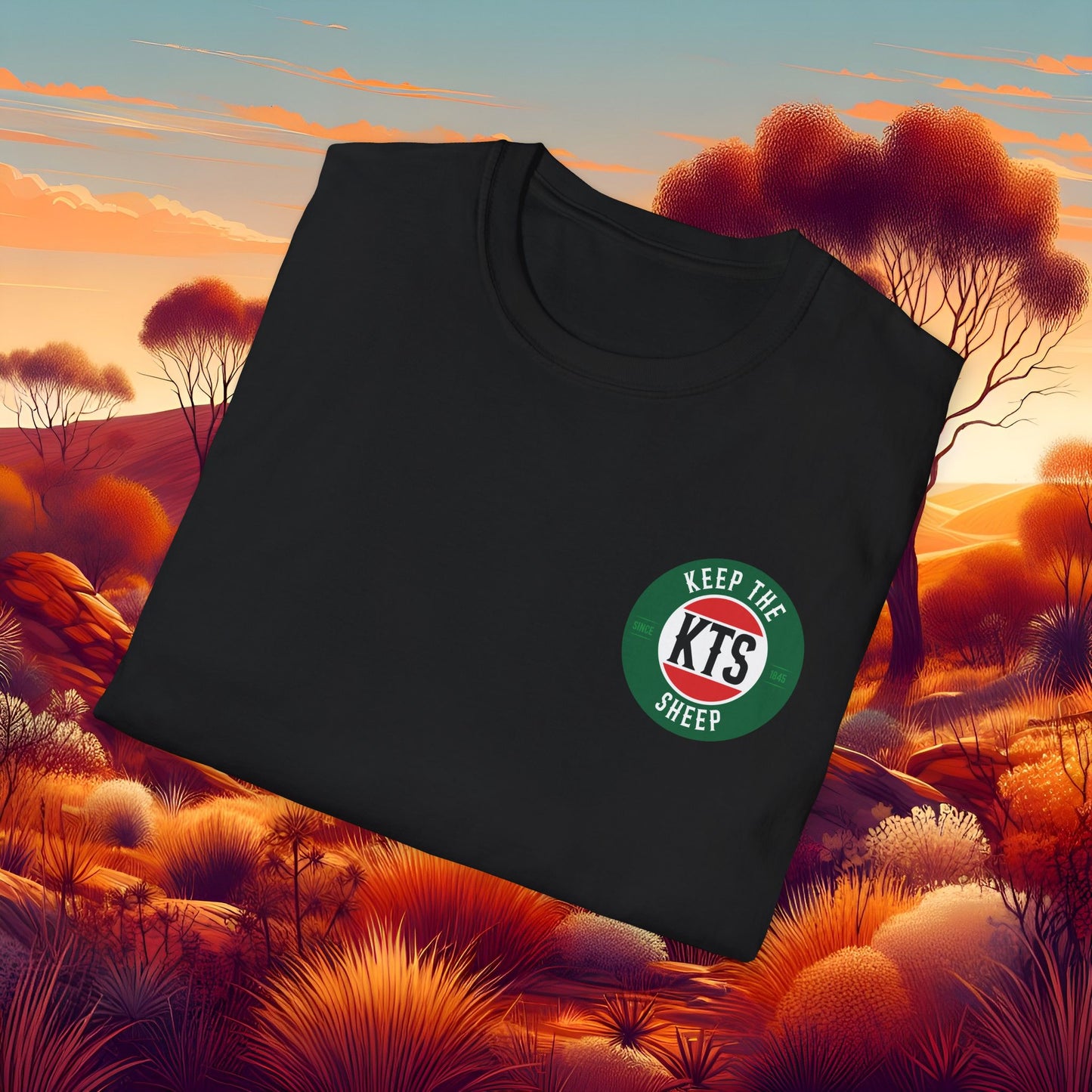 Keep the Sheep #keepthesheep Unisex Softstyle T-Shirt - Bold Graphic Tee for Keep the Sheep movement
