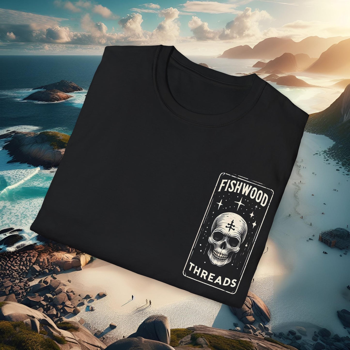 Fishwood Threads Bottle 4 Unisex Softstyle T-Shirt