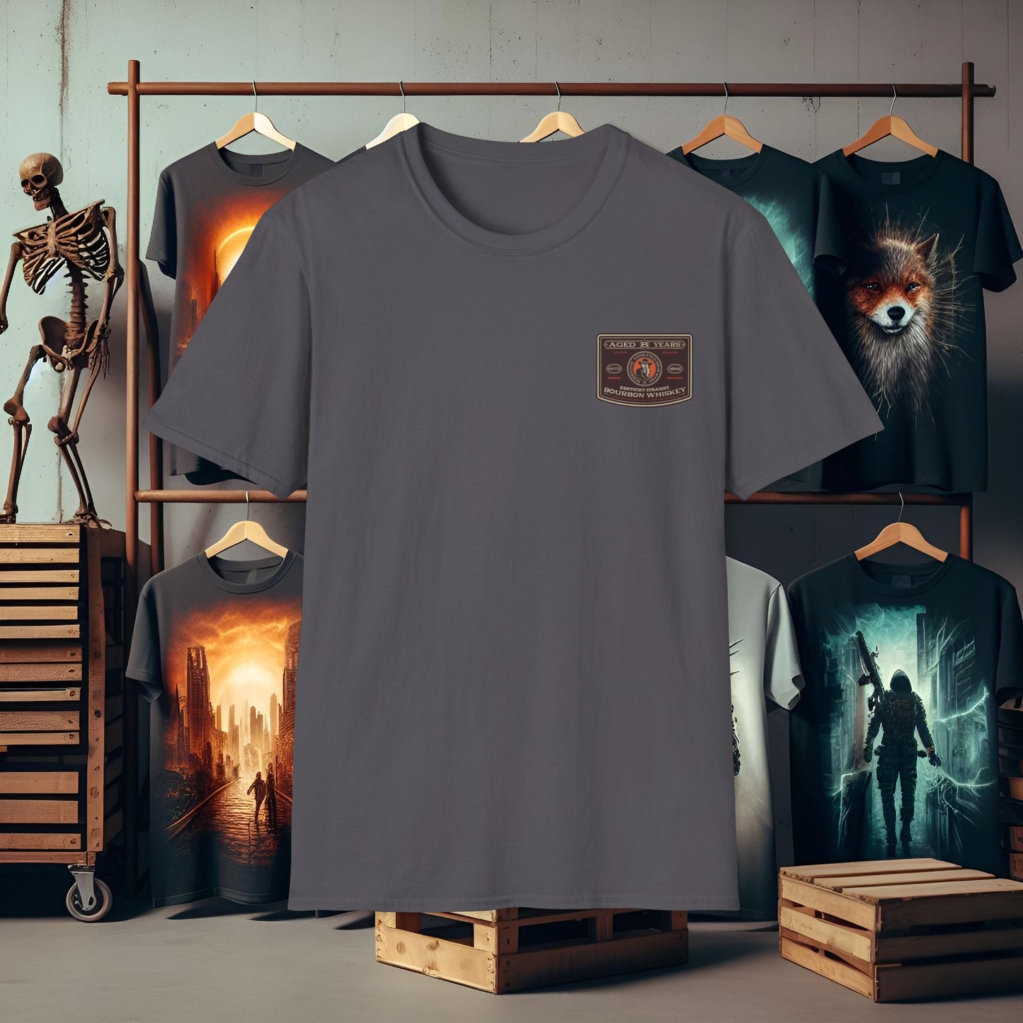 Country Customs 8 Unisex Softstyle T-Shirt