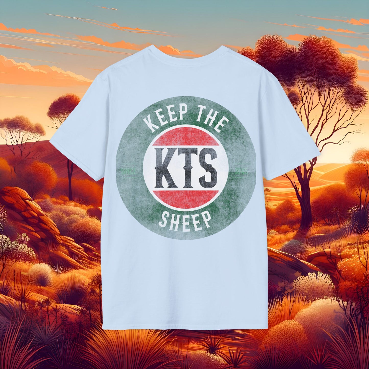 Keep the Sheep #keepthesheep Unisex Softstyle T-Shirt - Bold Graphic Tee for Keep the Sheep movement