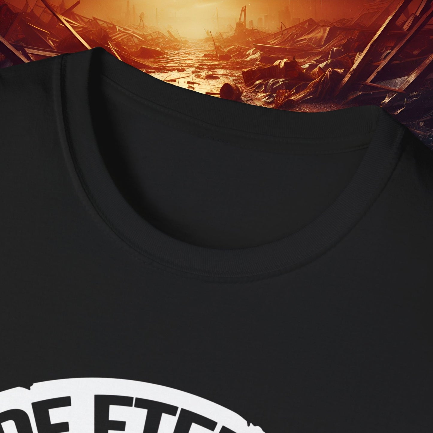 Ride Eternal T-Shirt, Unisex Skull Art Tee