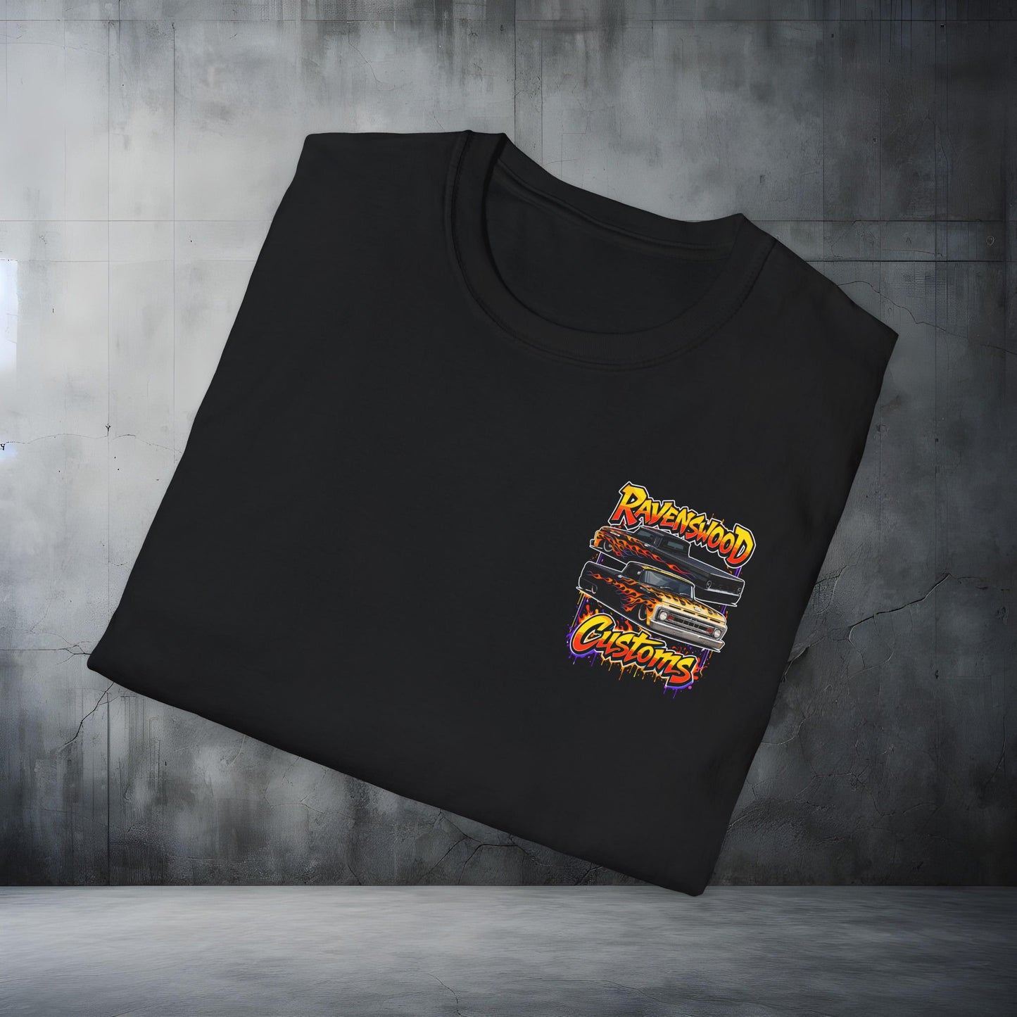 Ravenswood Customs Slammed 1961 Ford F100 Classic Car T-Shirt
