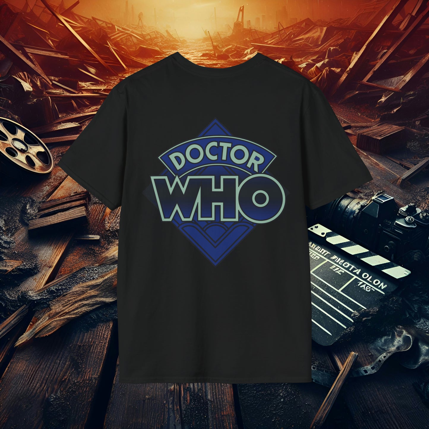 Dr Who Unisex Softstyle T-Shirt