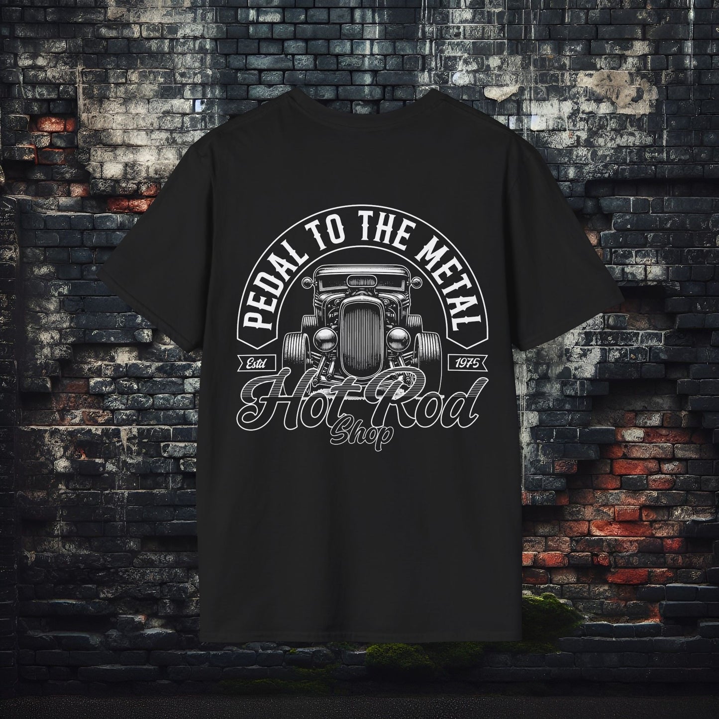 Pedal to the Metal Unisex Softstyle T-Shirt