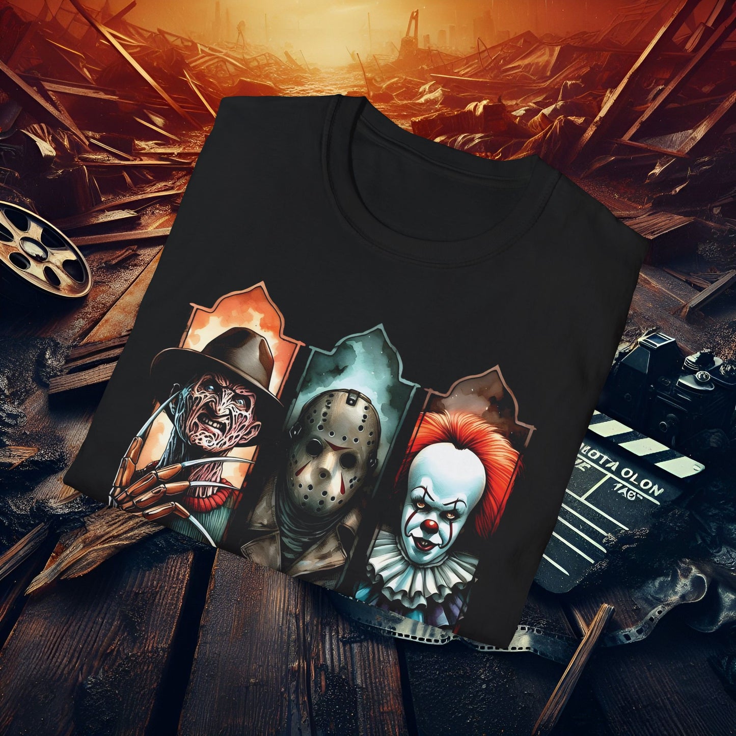 Horror Unisex Softstyle T-Shirt
