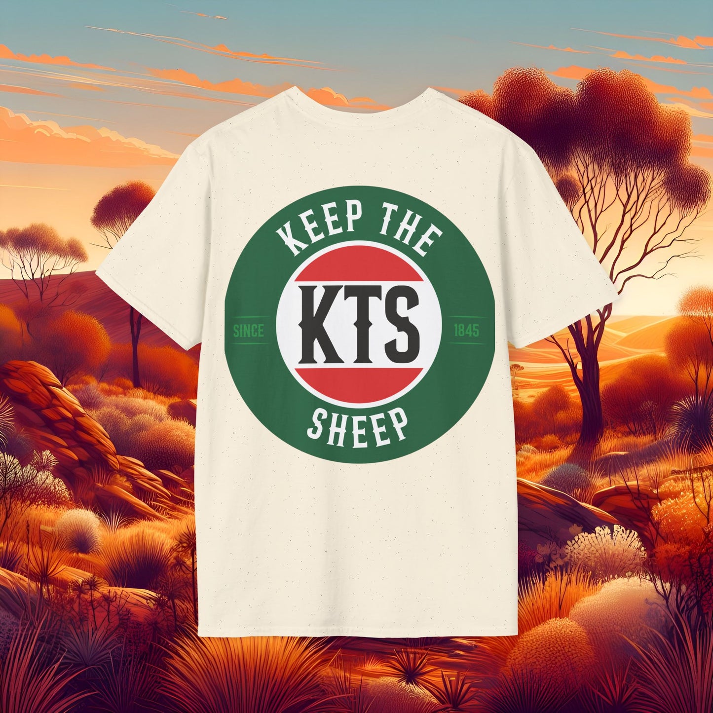 Keep the Sheep #keepthesheep Unisex Softstyle T-Shirt - Bold Graphic Tee for Keep the Sheep movement
