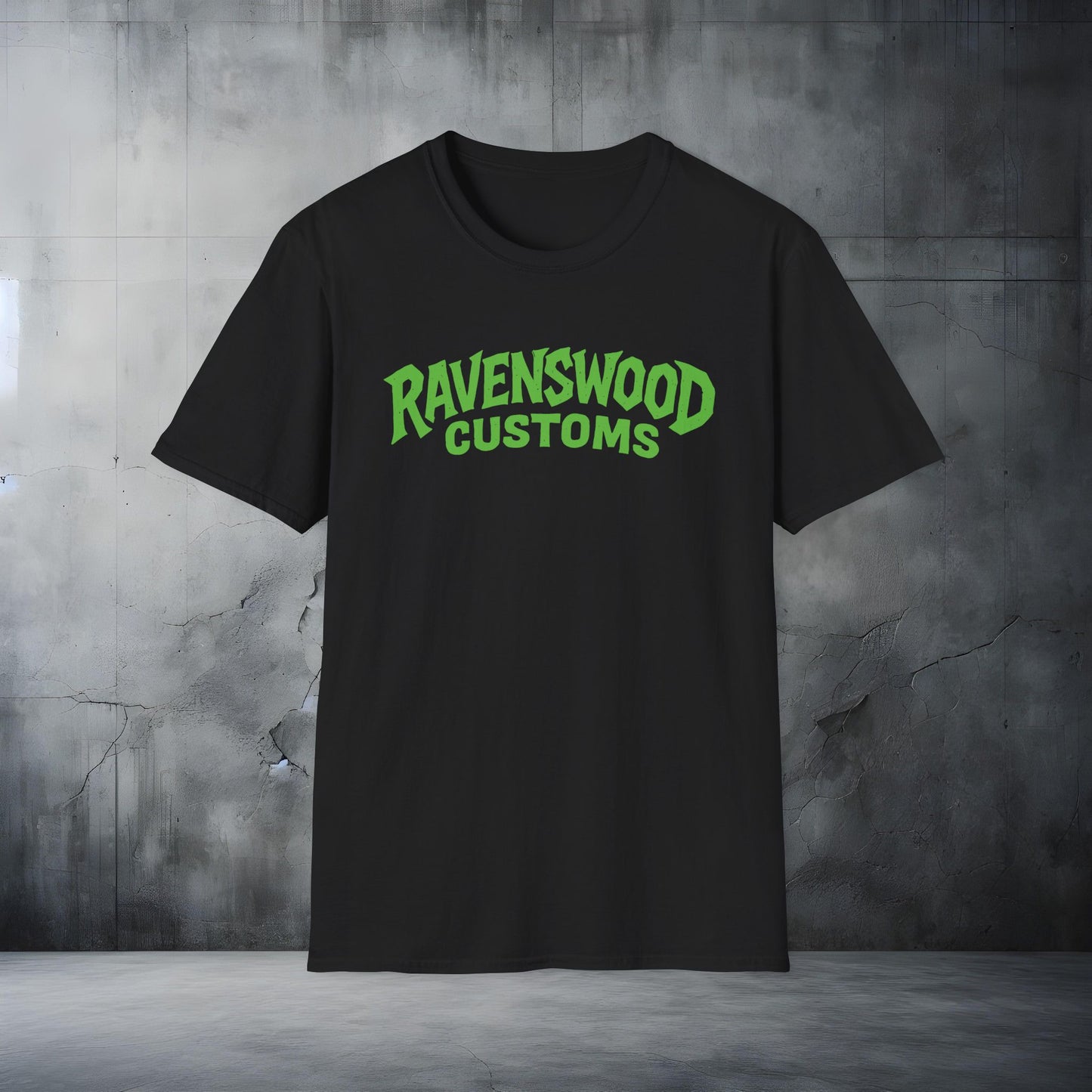 Ravenswood Customs Green Falcon PV T-Shirt, Unisex Graphic Tee, Automotive Apparel