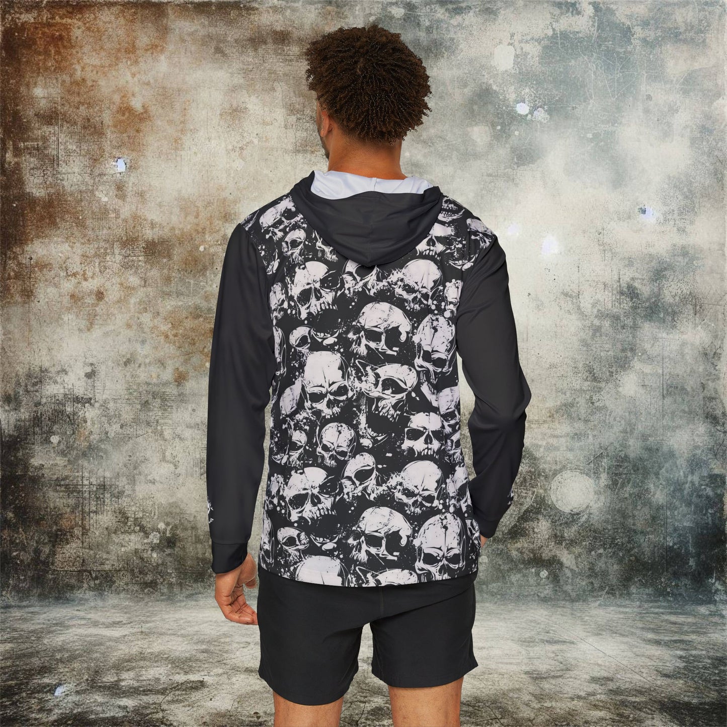 Men's Skulduggery Australia Print Sports Warmup Hoodie - Athletic Outerwear for Active Lifestyles