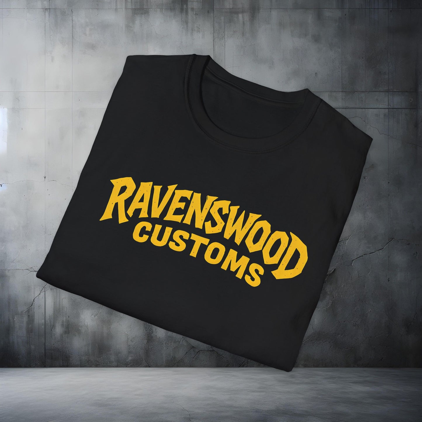 Ravenswood Customs Yellow Falcon PV T-Shirt, Unisex Graphic Tee, Automotive Apparel