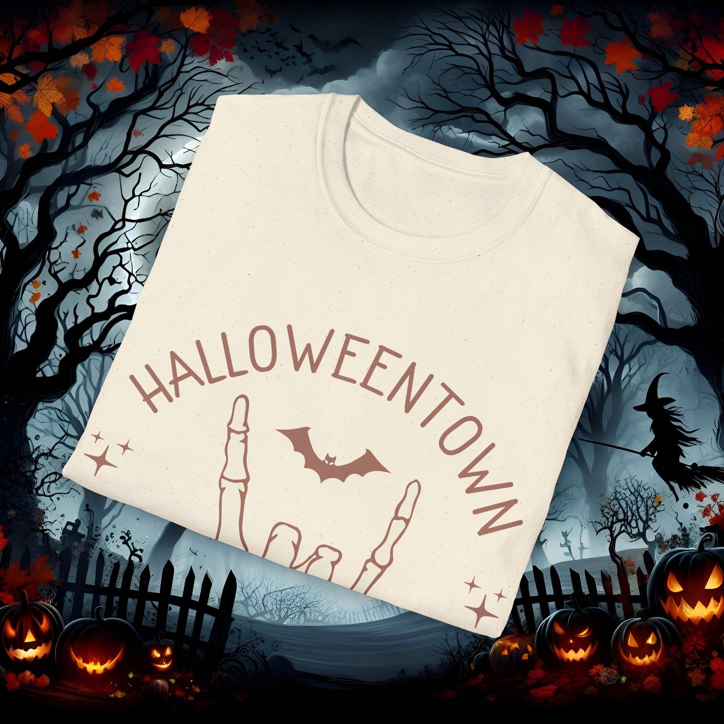 Halloween Town Unisex Softstyle T-Shirt