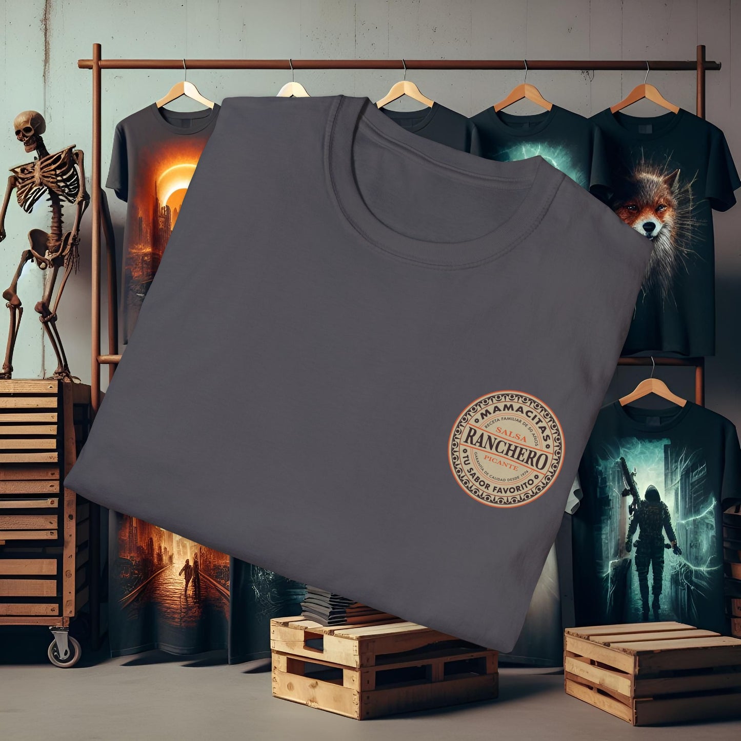 Country Customs 9 Unisex Softstyle T-Shirt