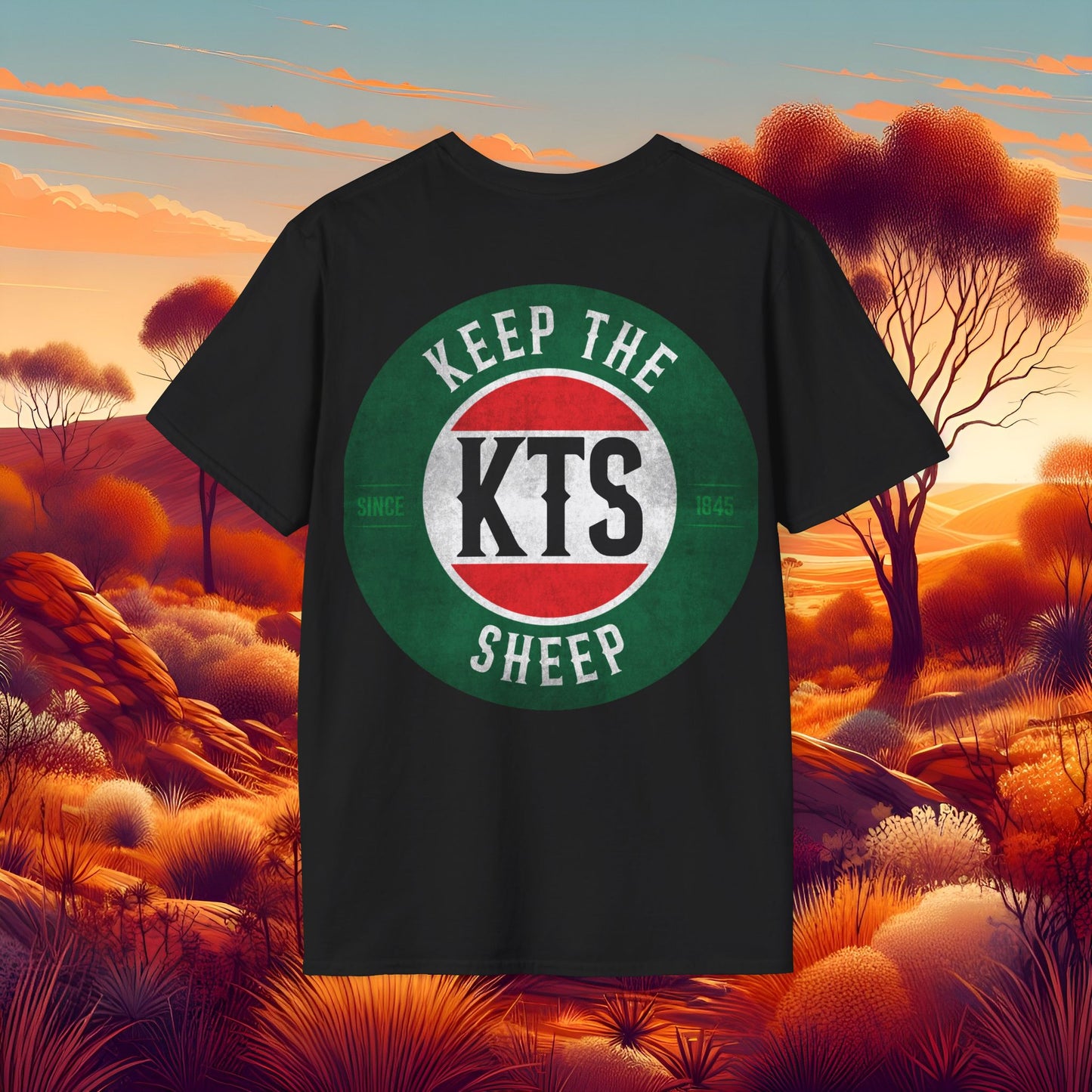 Keep the Sheep #keepthesheep Unisex Softstyle T-Shirt - Bold Graphic Tee for Keep the Sheep movement