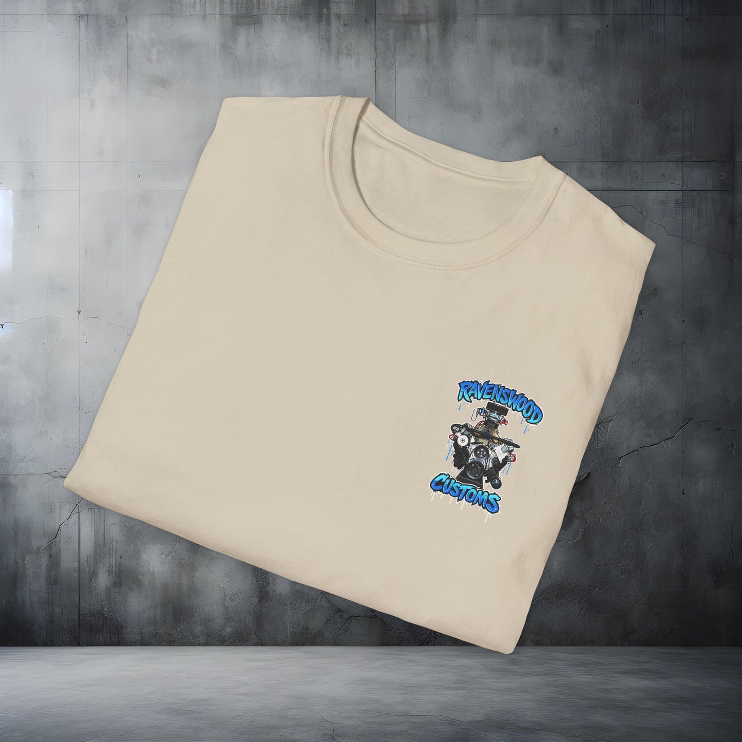 Ravenswood Customs 385ci Holden V8 Engine Graphic T-Shirt
