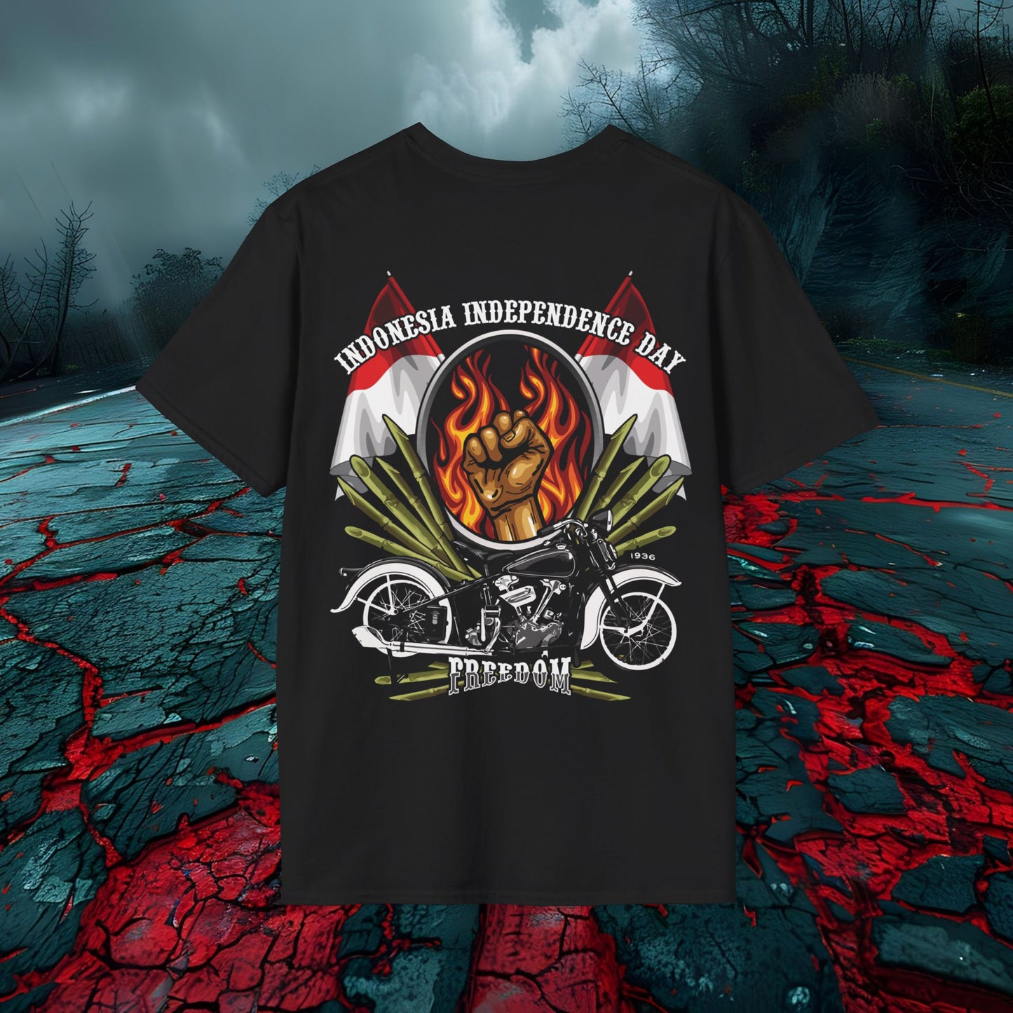 Indonesia Indipendance Unisex Softstyle T-Shirt